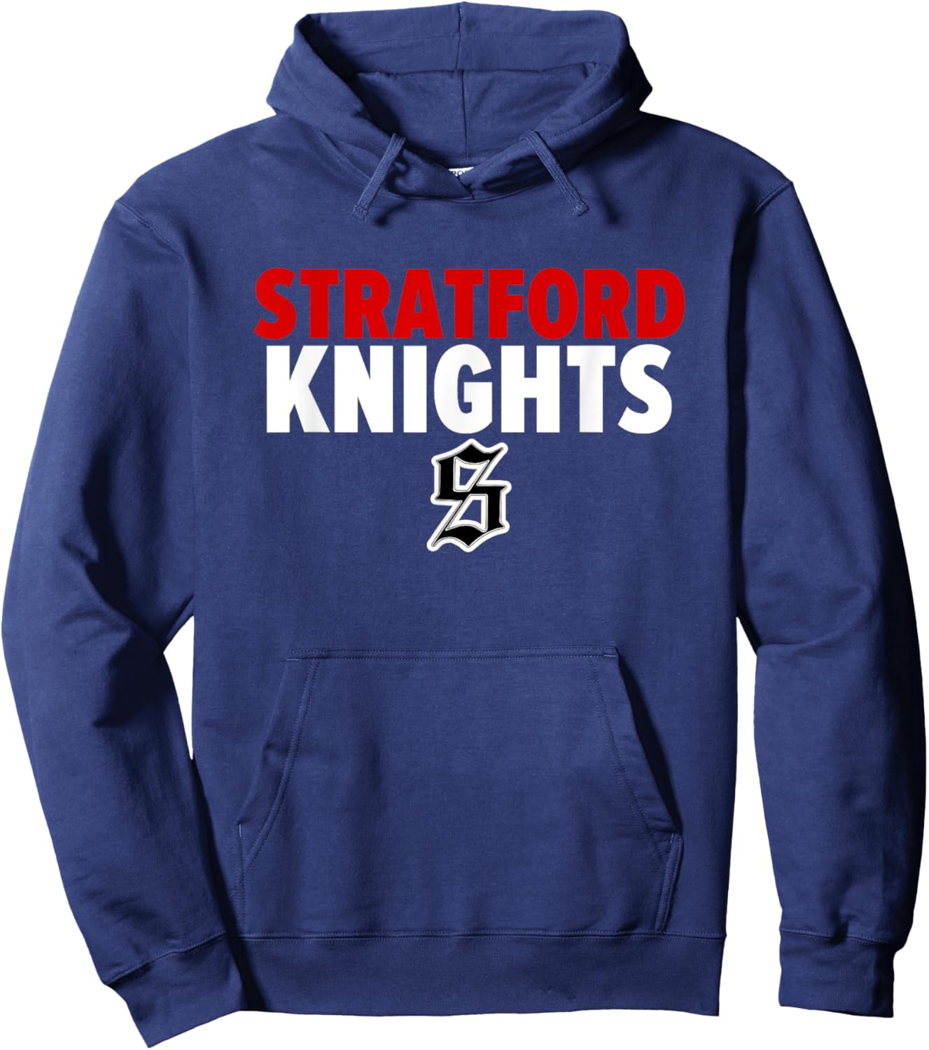 Stratford Knights Logo Bold HS Hoodie - Hoodie | Navy