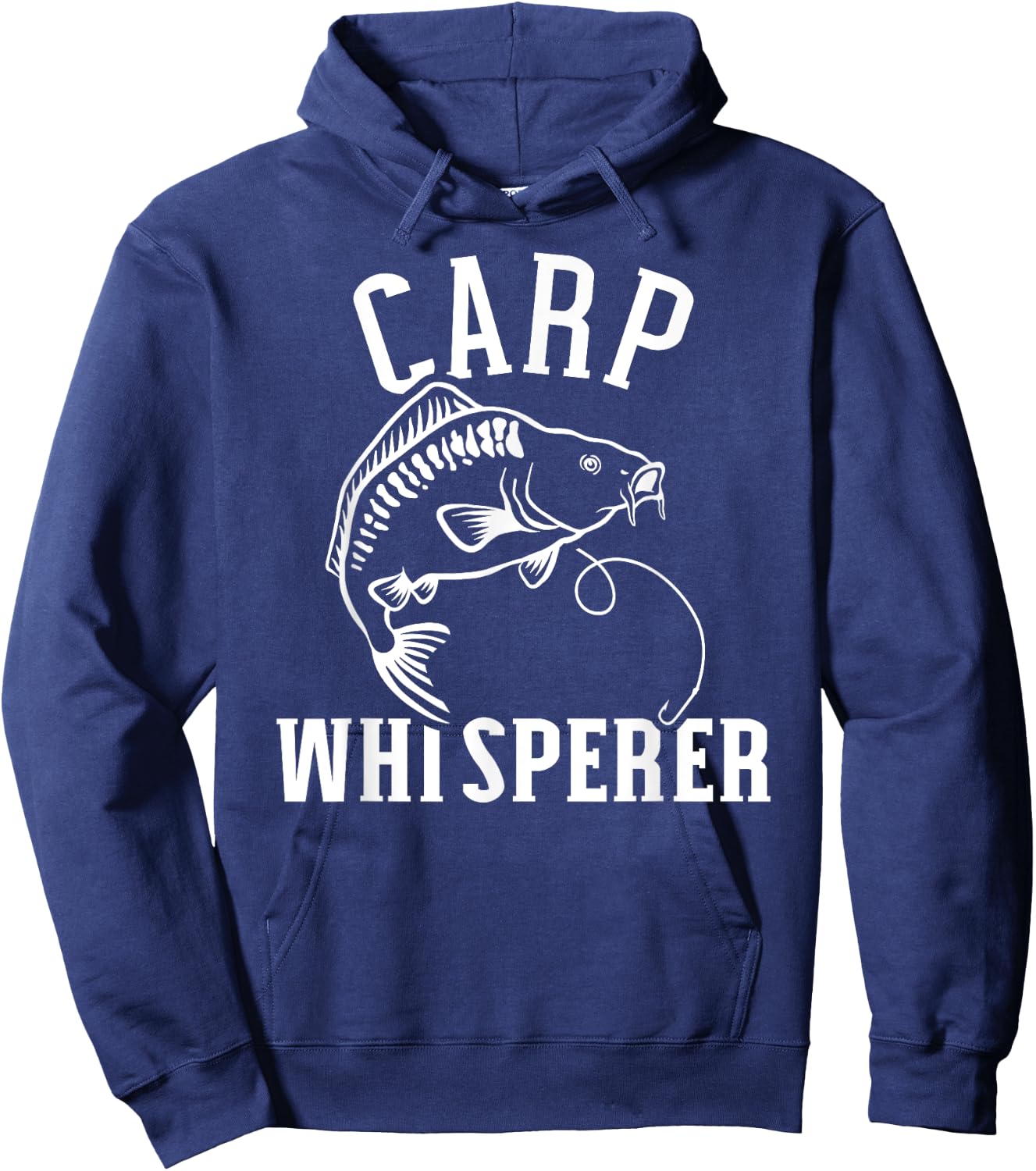 Carp whisperer fishing Hoodie - Hoodie | Navy