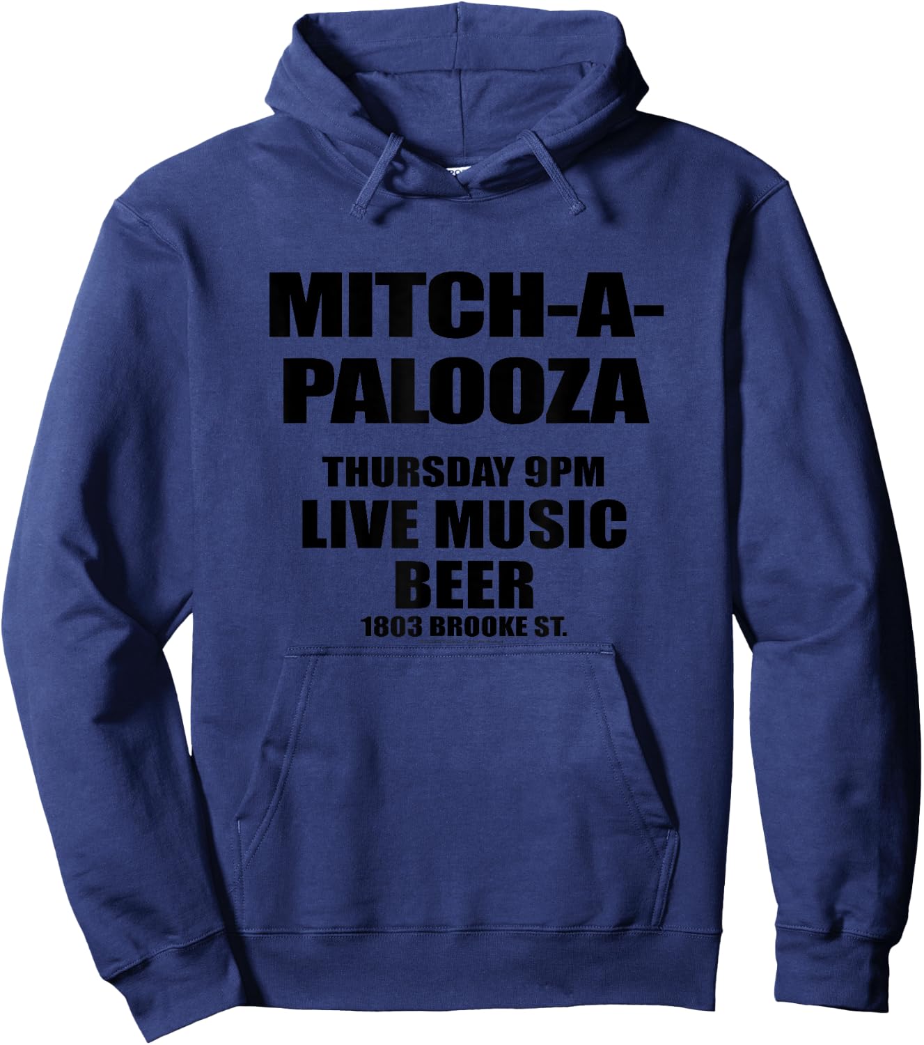 Old School Mitch-a-palooza Hoodie - Hoodie | Navy