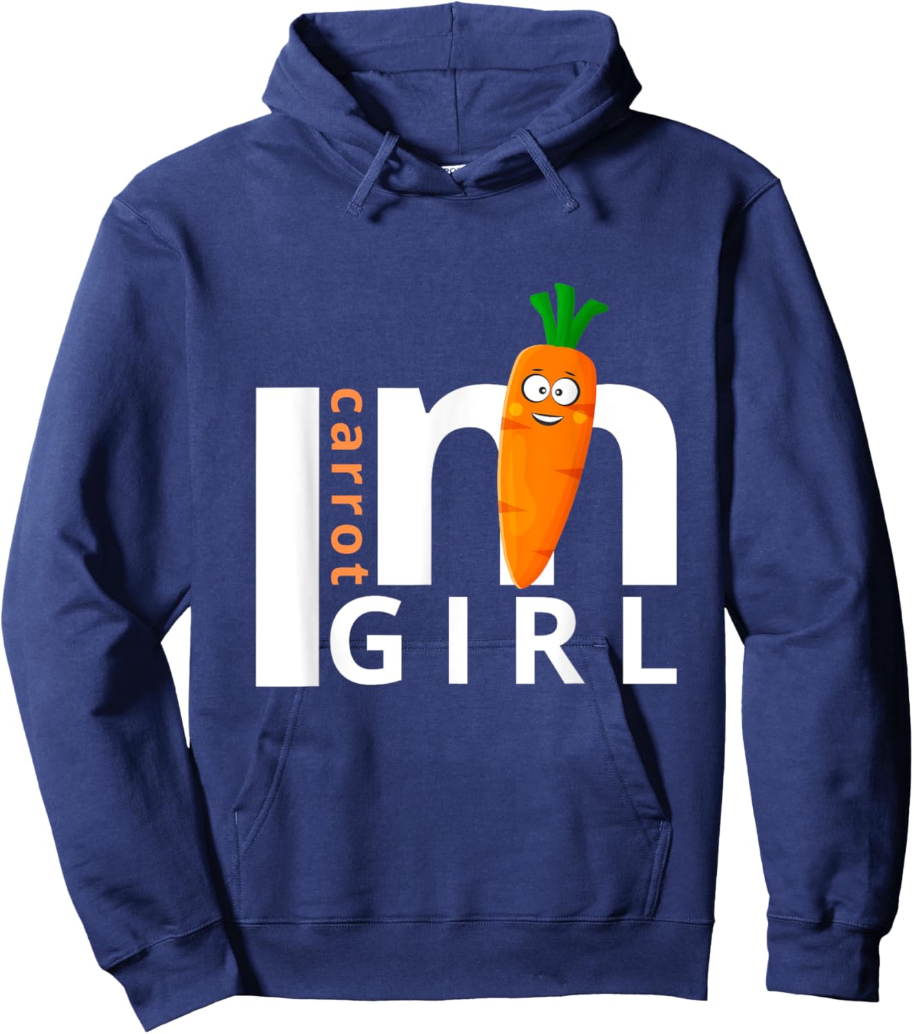 I'm a Carrot Girl! Forza Jannik, the number one tennis player Hoodie - Hoodie | Navy