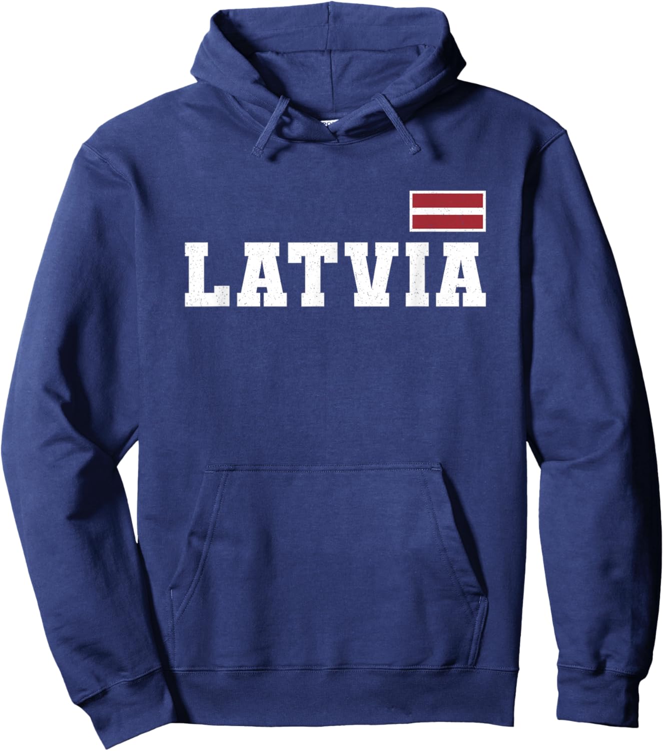 Latvia Hoodie - Hoodie | Navy