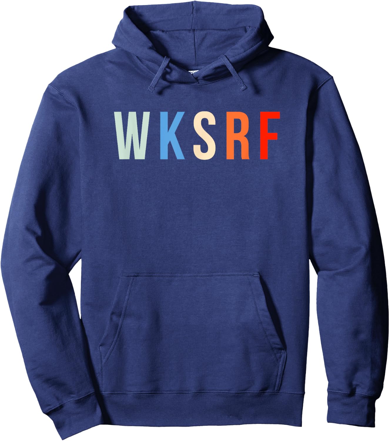 WKSRF Wakeboard Wakeboarding Wakeboarder Surfing Wakesurf Hoodie - Hoodie | Navy