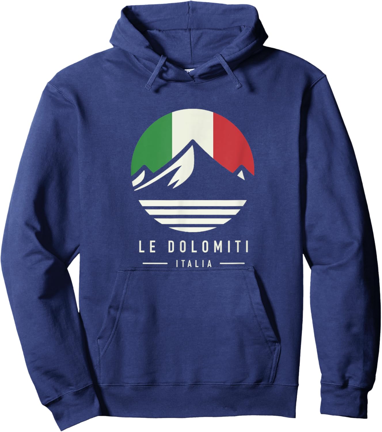 The Dolomiti Italia | The Dolomites Italian Mountains Hoodie - Hoodie | Navy