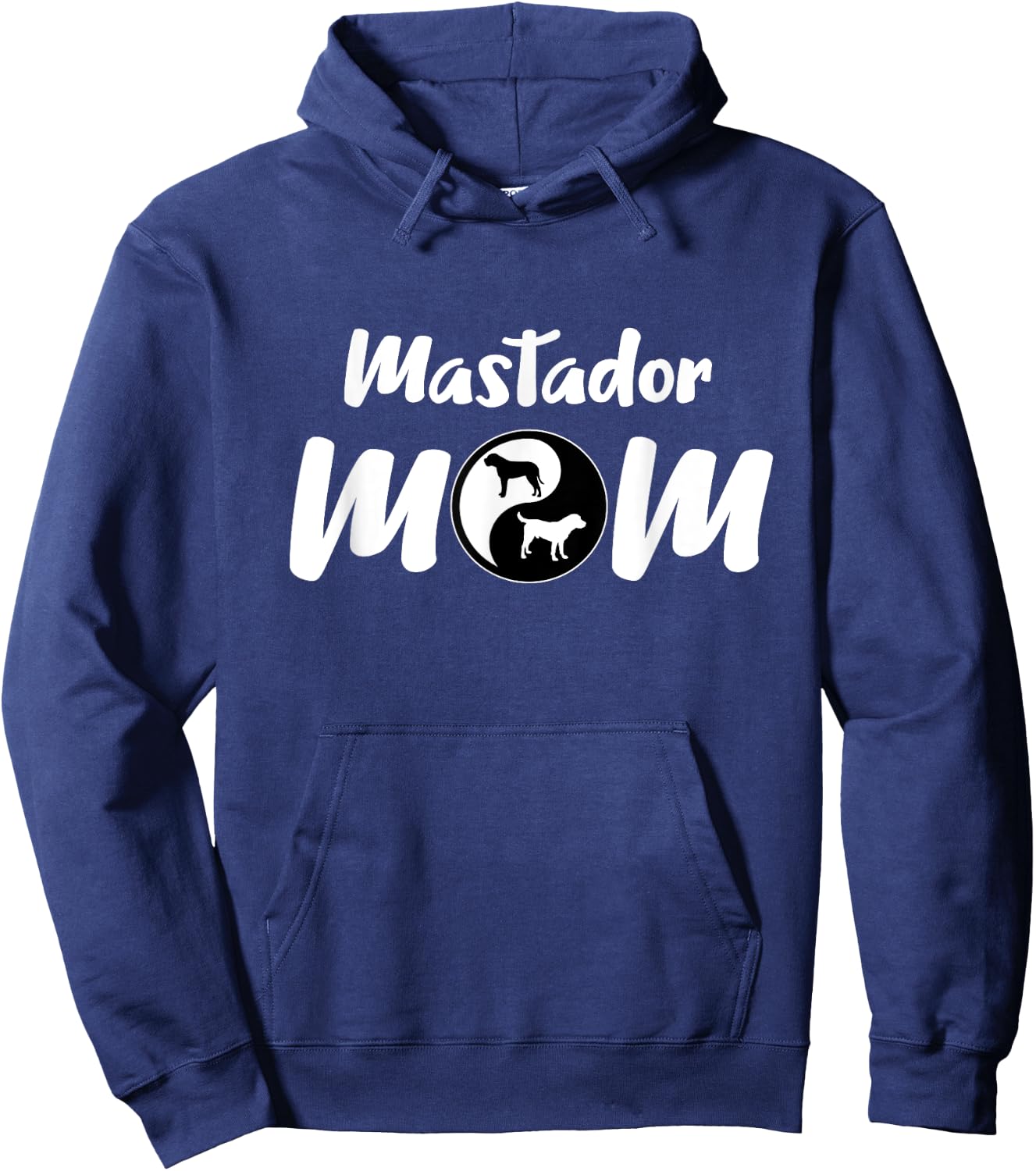 Mastador Mom Gifts Cross Breed Owners Mum Pet Mastador Dog Men Women Girls Kids Hoodie - Hoodie | Navy