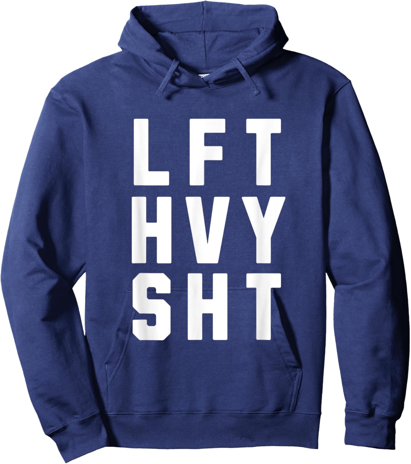 Lift Heavy Gym Pump Cover Hoodie - Hoodie | Navy