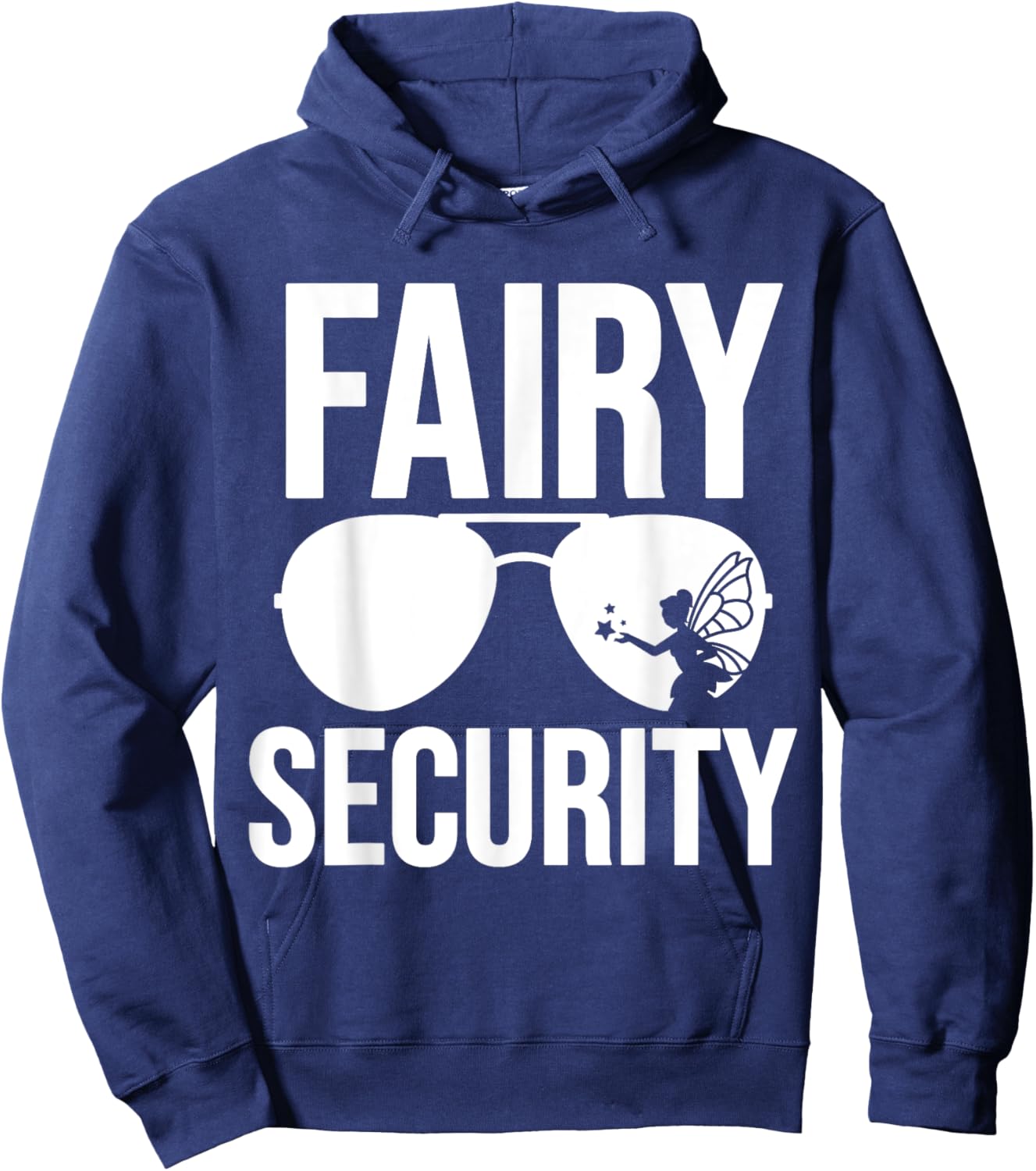 Fairy Security Birthday Family Halloween Costume Dad Mom Hoodie - Hoodie | Navy