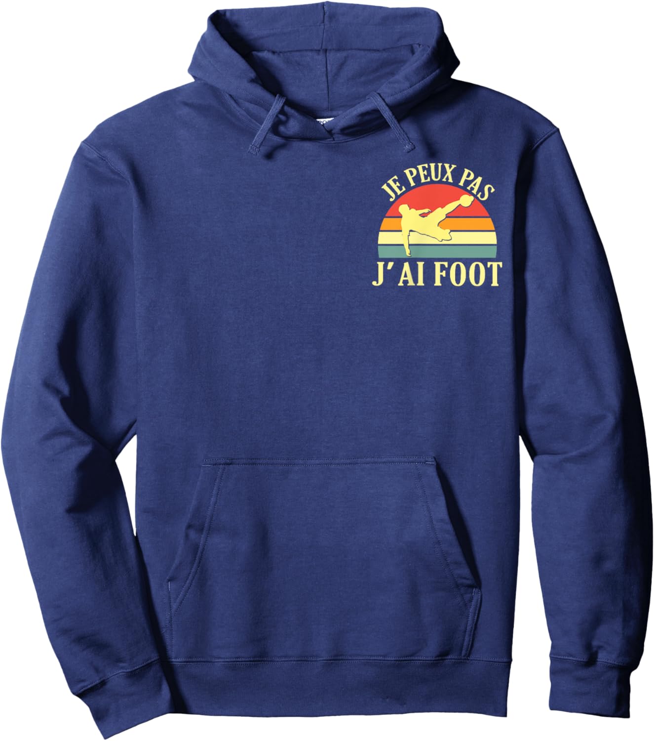 I Can't Have Football Football Player Fans Funny , Black, S Hoodie - Hoodie | Navy