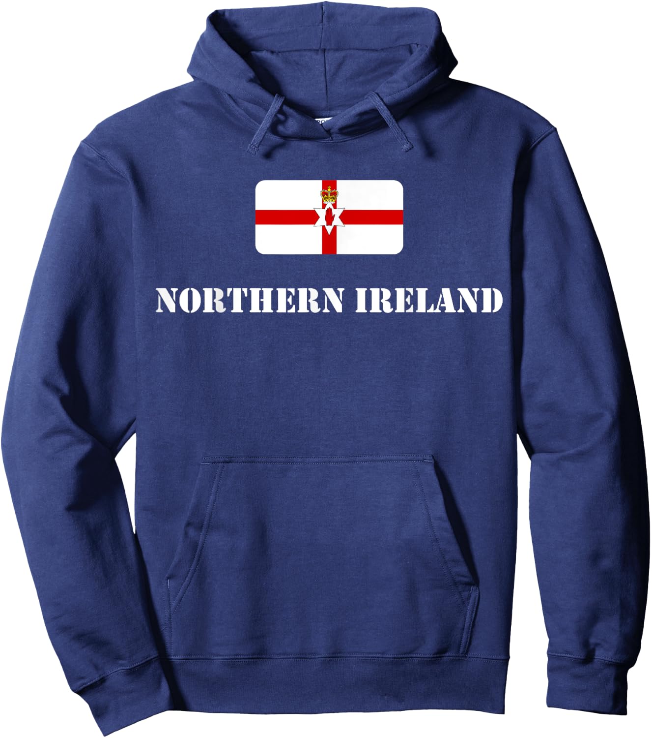 Northern Ireland Flag, Norlin Airlann, Northern Ireland Hoodie - Hoodie | Navy