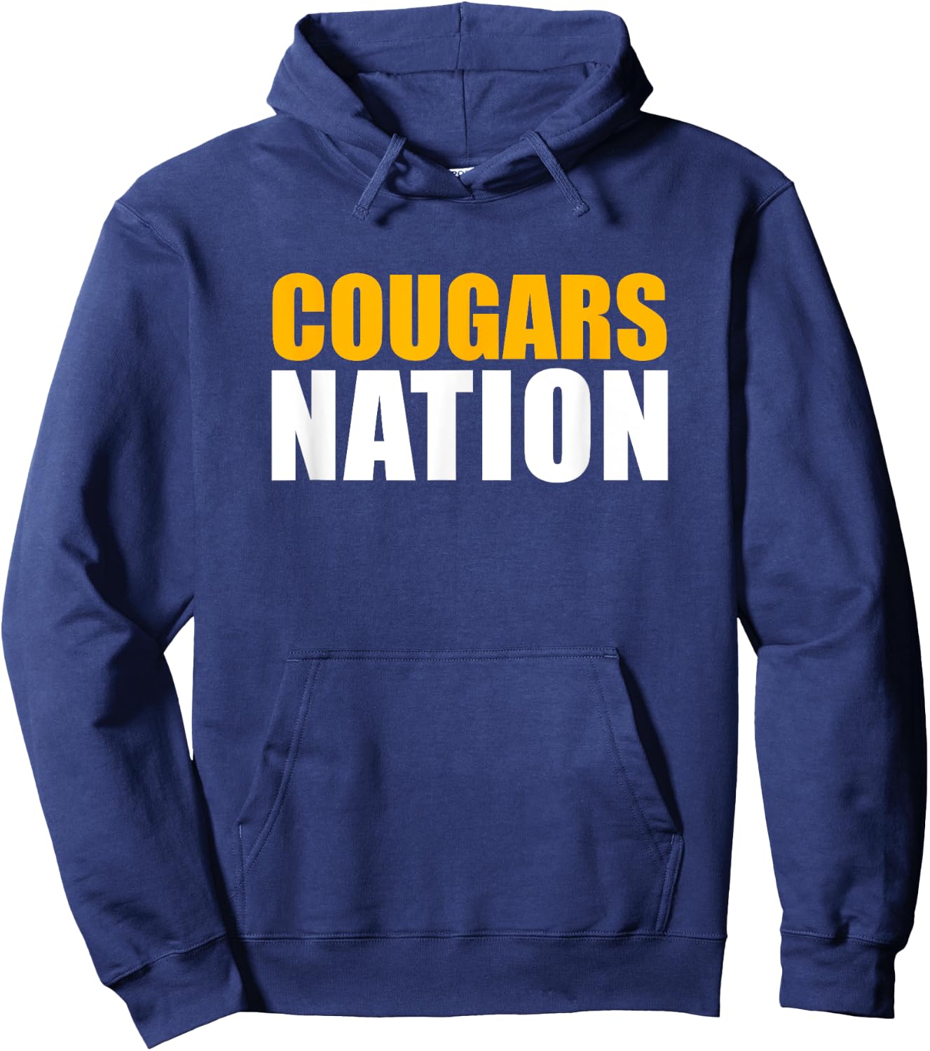 Clovis Cougars Nation HS Hoodie - Hoodie | Navy