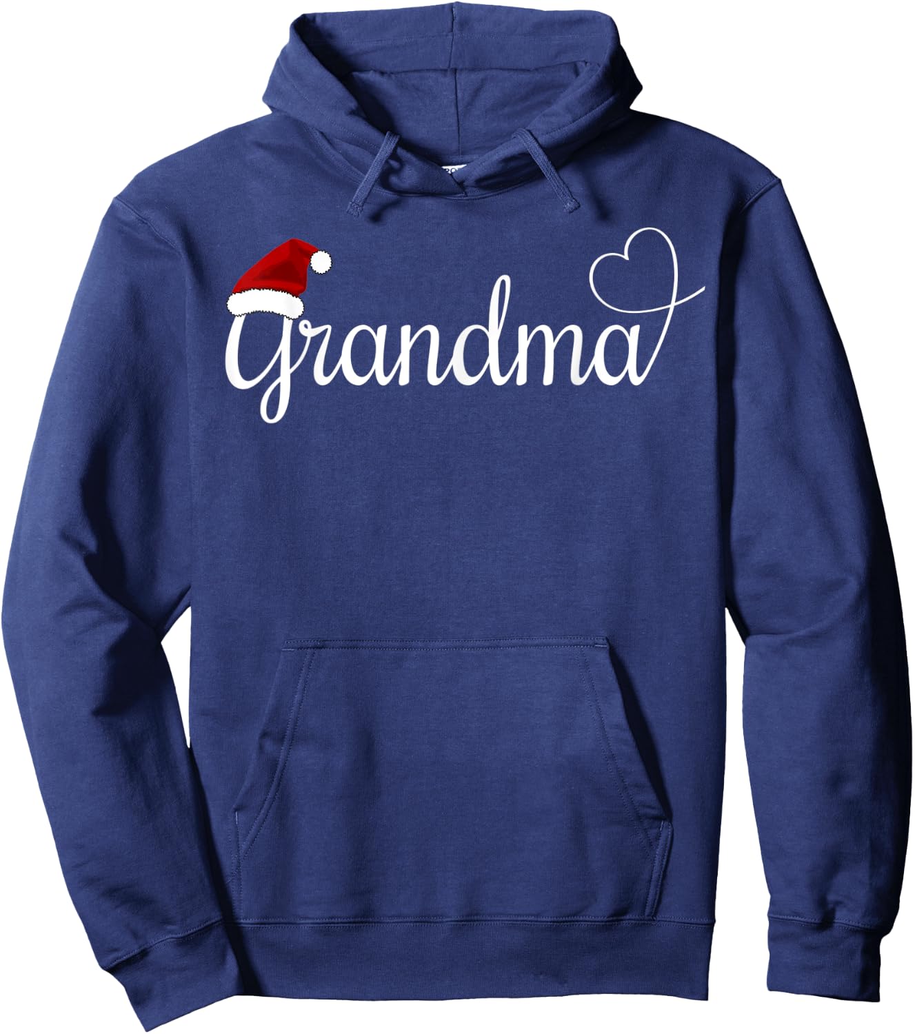Christmas Grandma Hoodie - Hoodie | Navy