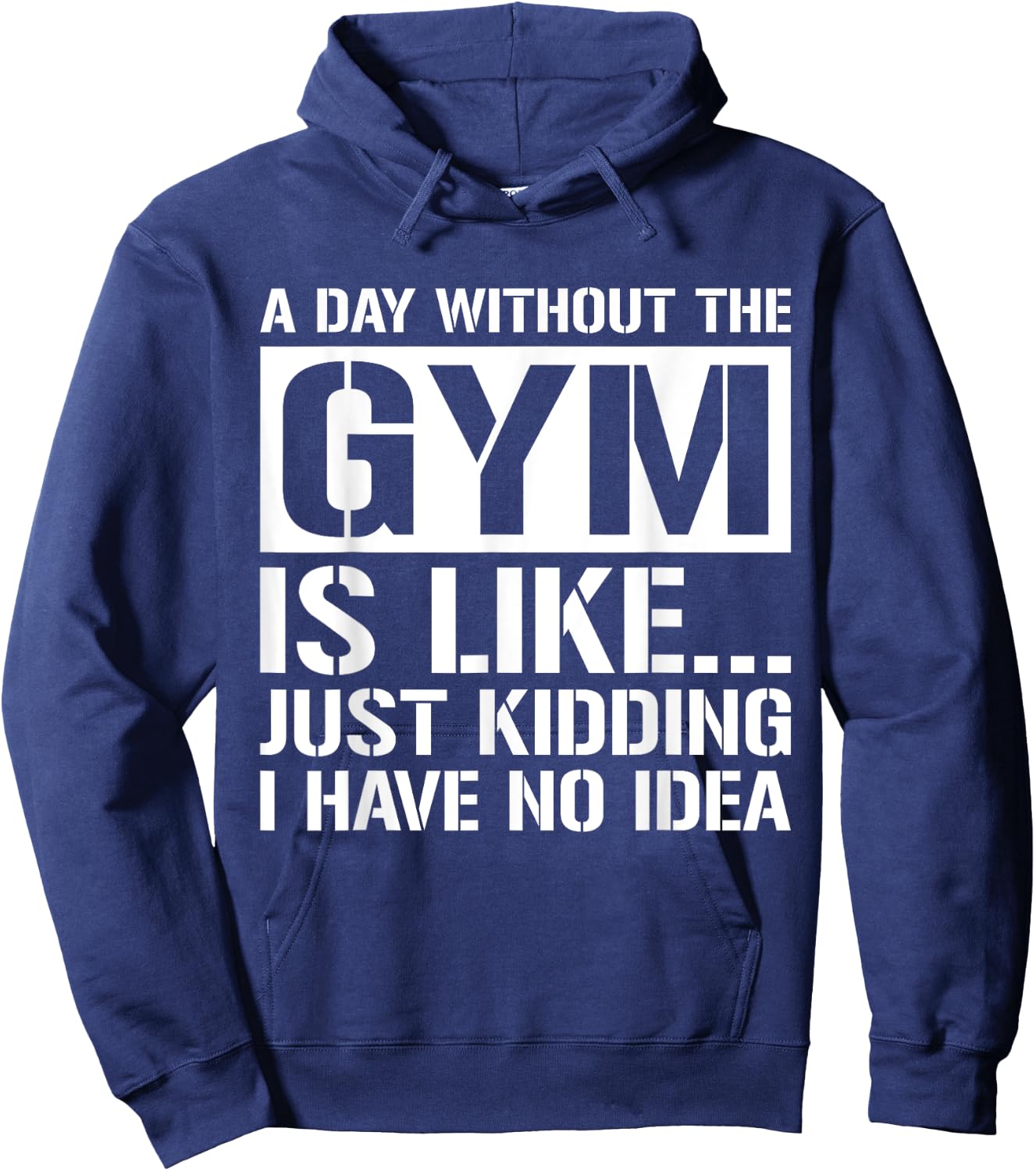 Funny Workout Shirts Men Women Gym Weight Lifting Gifts Hoodie - Hoodie | Navy