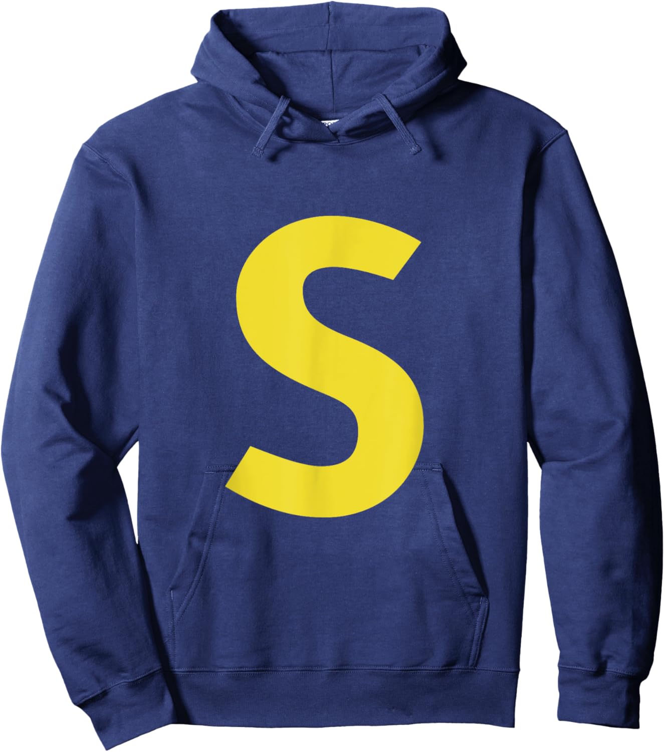 letter S funny chipmunk group matching halloween costume Hoodie - Hoodie | Navy