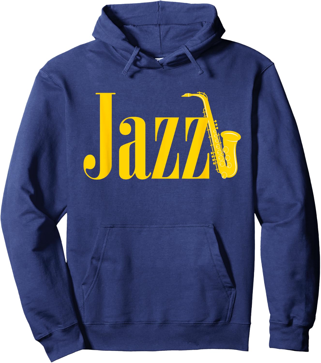 Cool Saxophone Women Jazz Musician Saxophone Player Hoodie - Hoodie | Navy