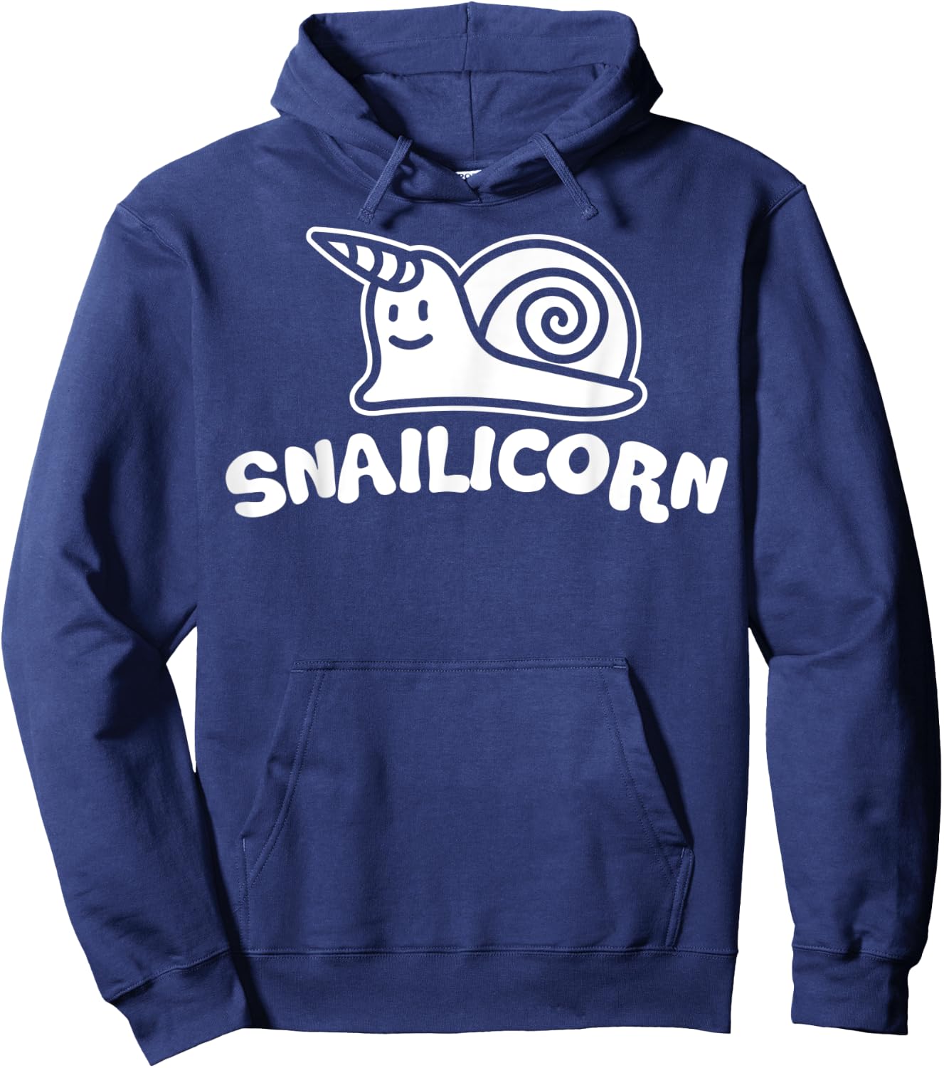 Snailicorn Snail Unicorn Lover Funny Kids Birthday Hoodie - Hoodie | Navy