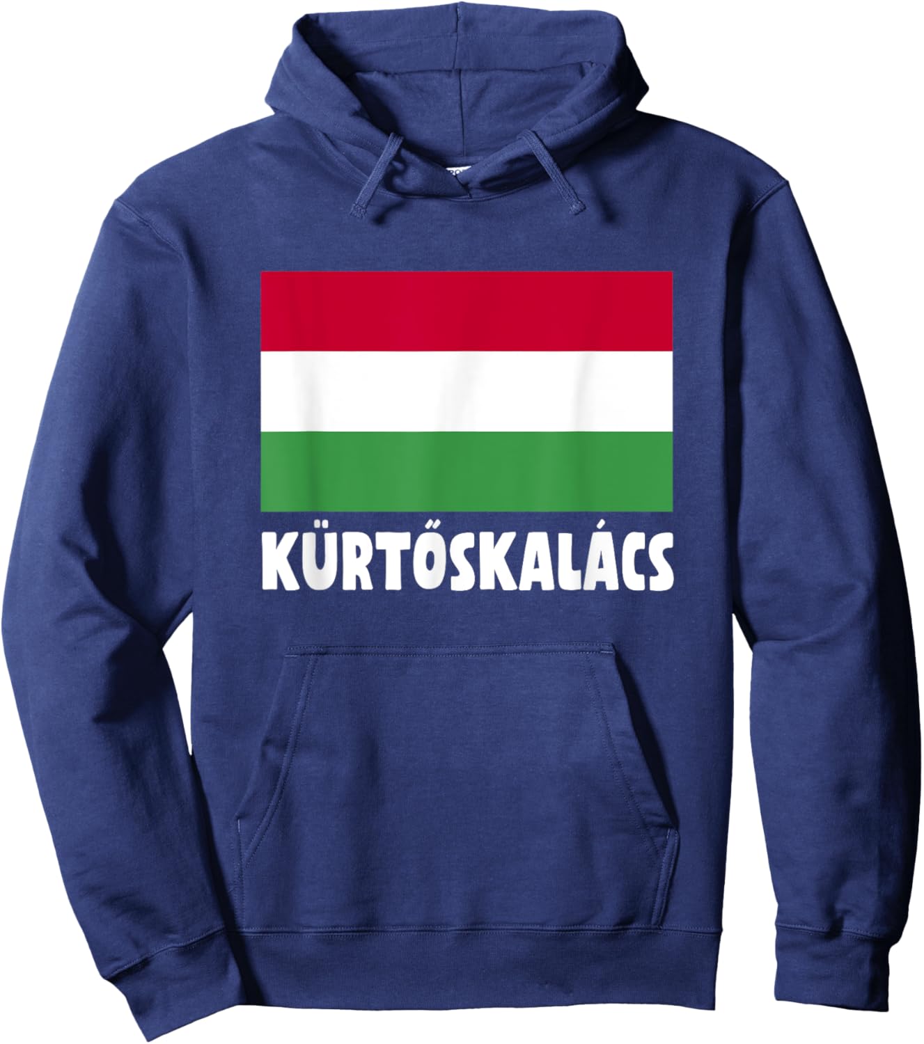 Kürtöskalacs Hungary Flag Apparel Sweet Spiral Pastry Hoodie - Hoodie | Navy