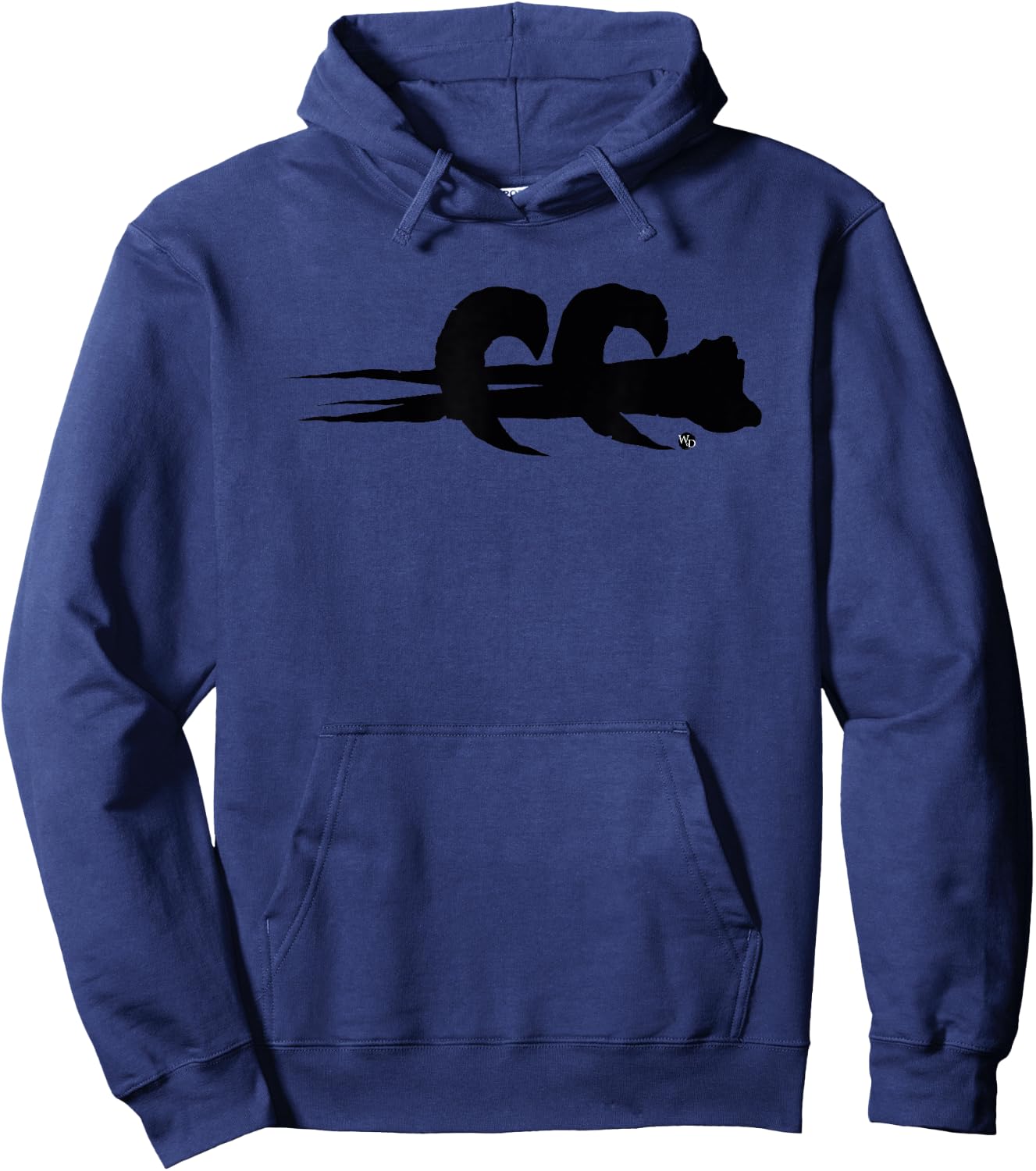 WoD Werewolf Bone Gnawers Icon Black Hoodie - Hoodie | Navy