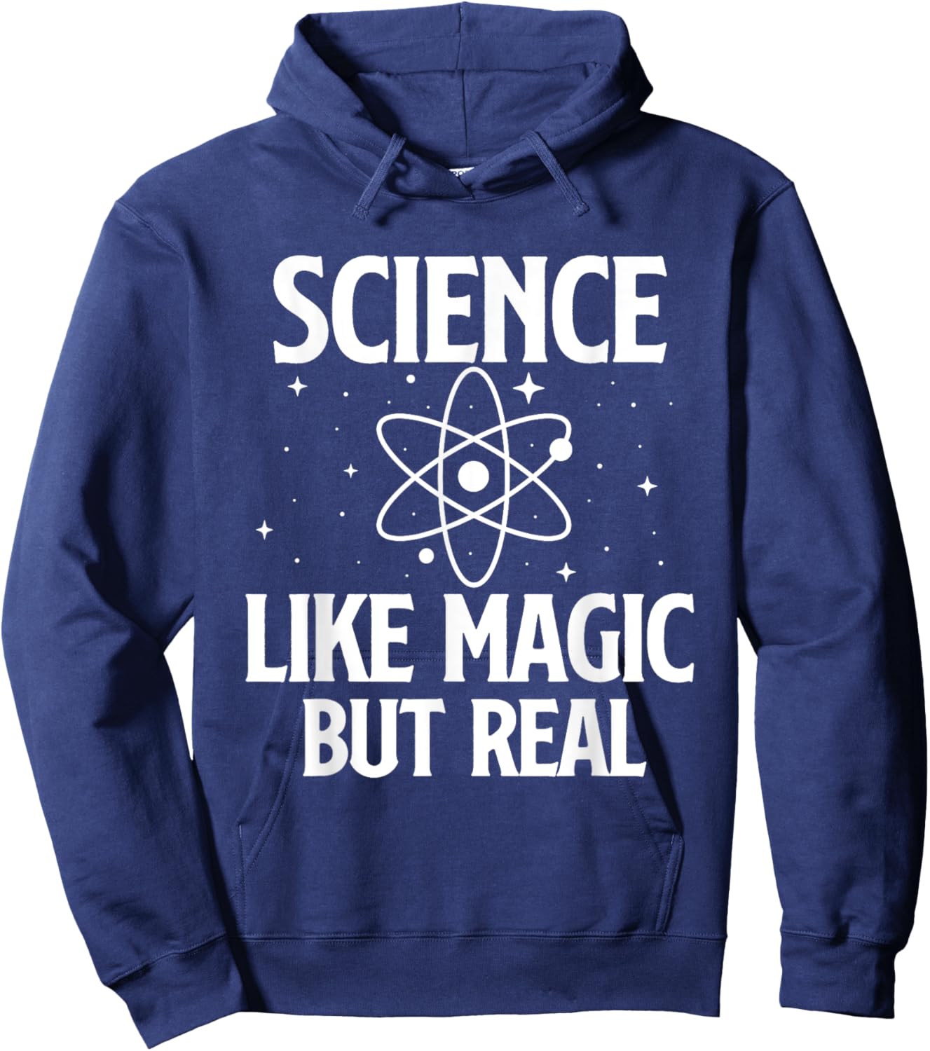 Science Like Magic But Real - Science Fan Biologist Chemist Hoodie - Hoodie | Navy