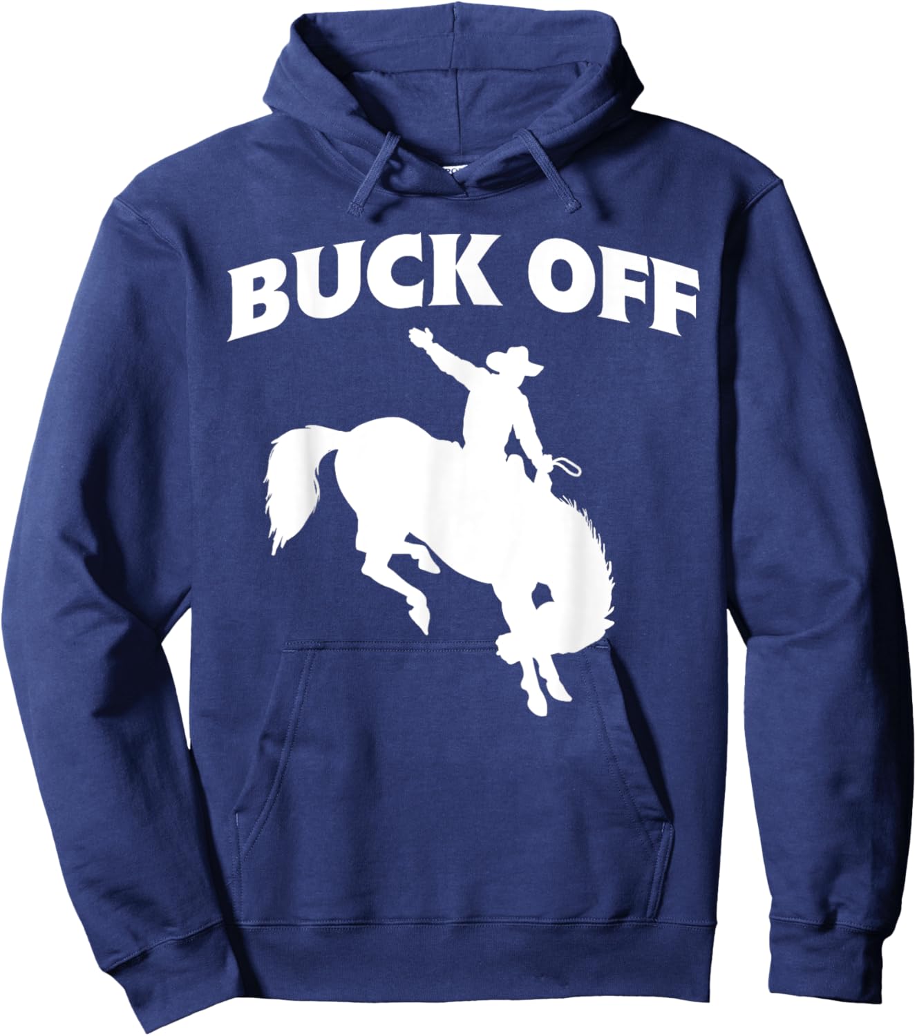 Buck Off Hoodie - Hoodie | Navy