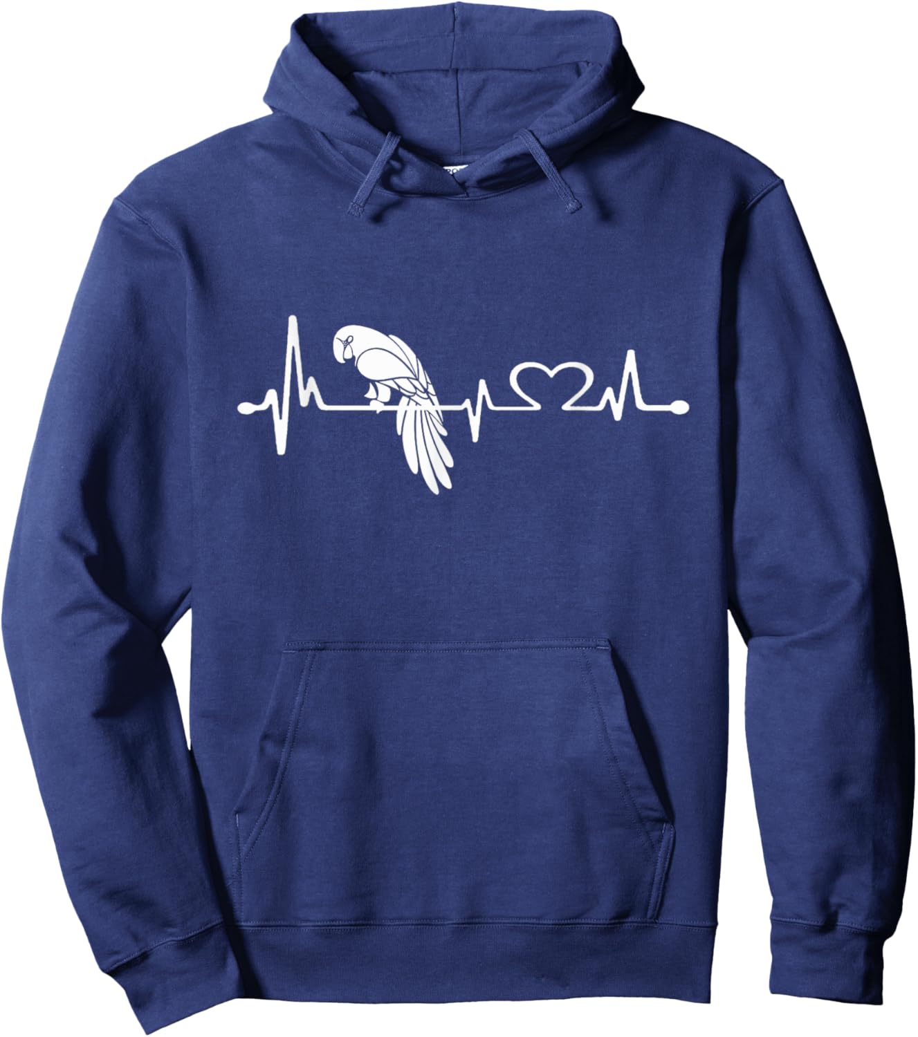 Love parrot Women Shirt parrot Lovers for kids and girls Hoodie - Hoodie | Navy