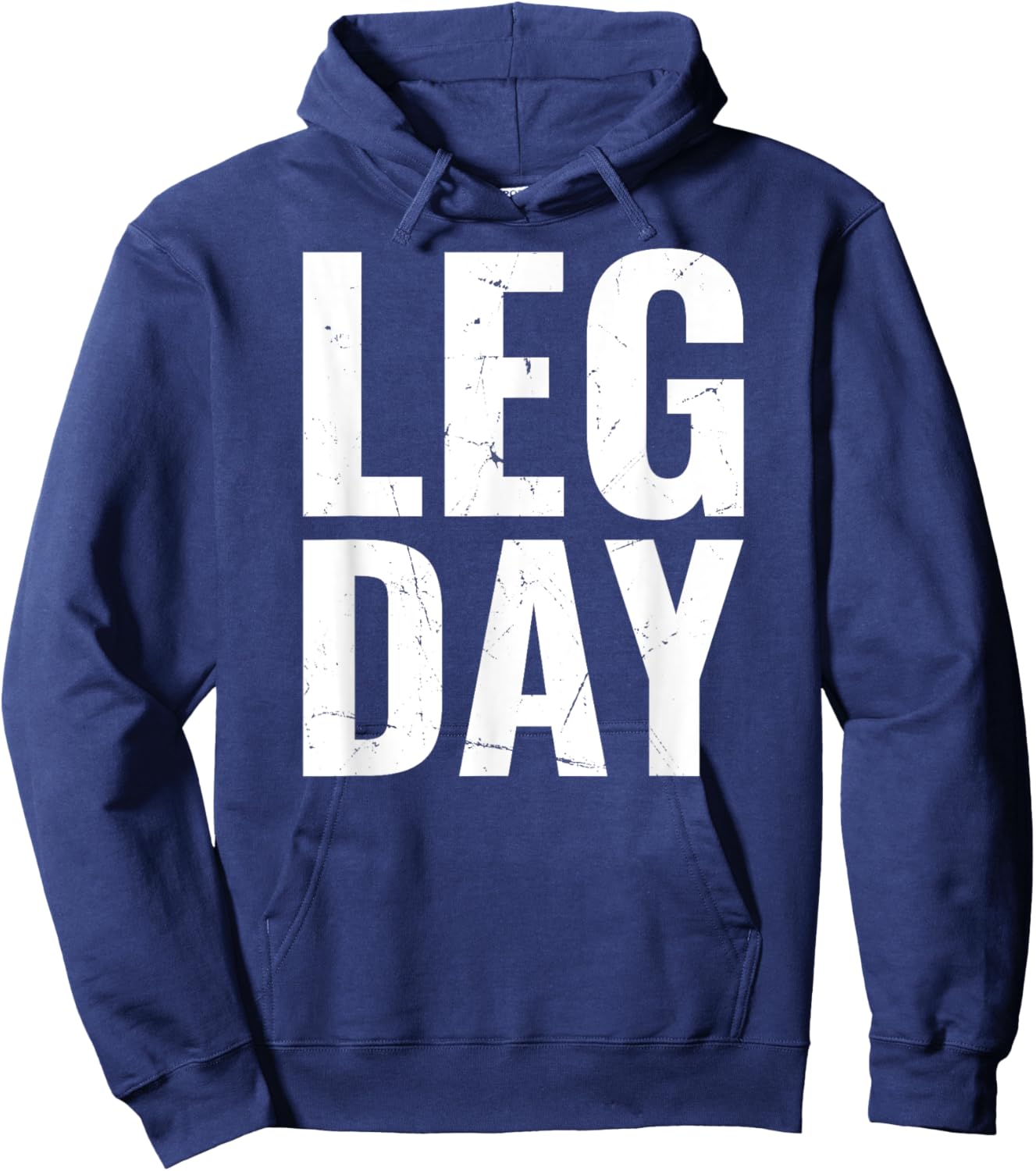 Tusker Fitness -Adults Retro Fitness Gym Motivation , Black, Small Hoodie - Hoodie | Navy