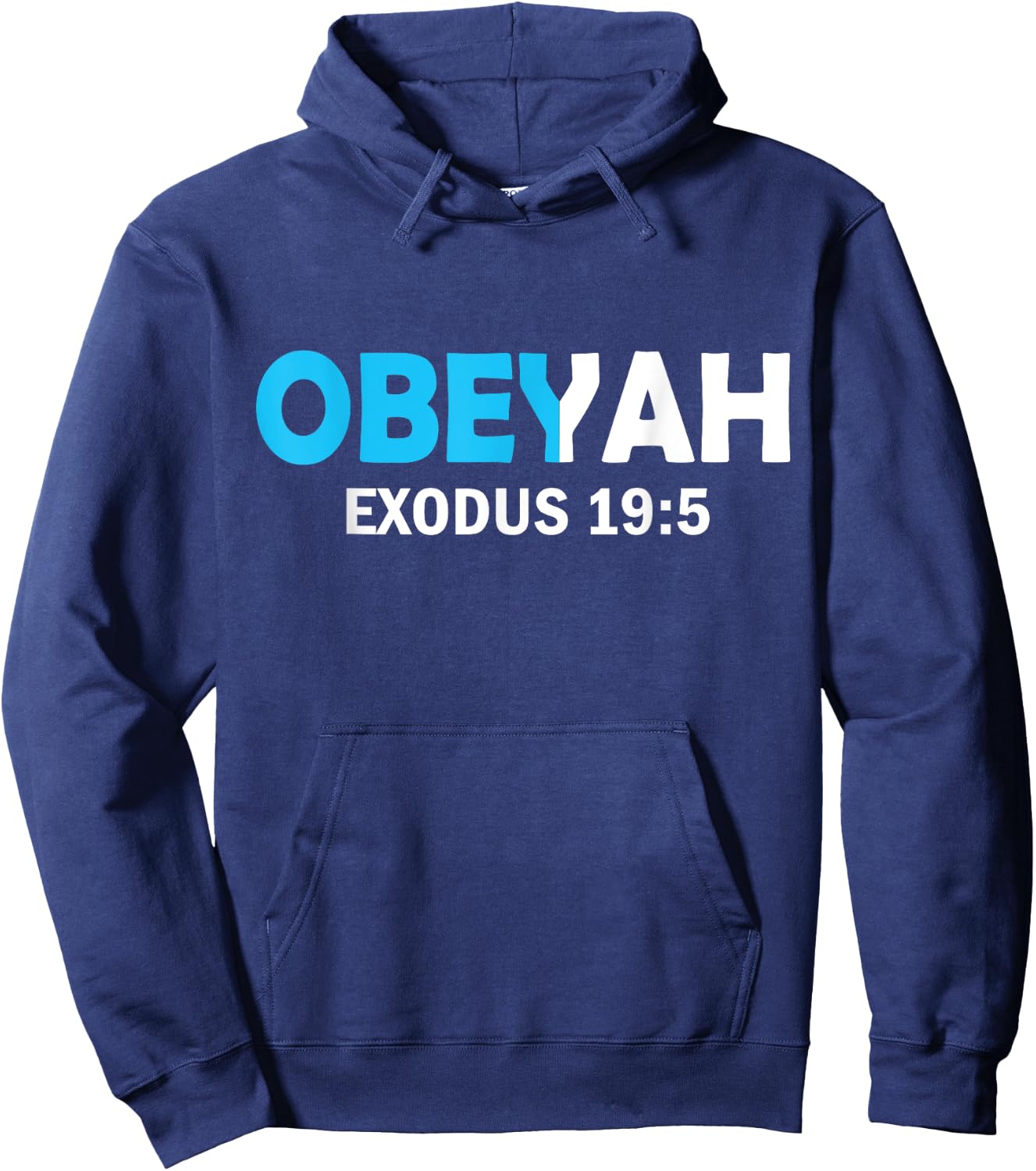 Yahweh Shirts & Women Hoodie - Hoodie | Navy