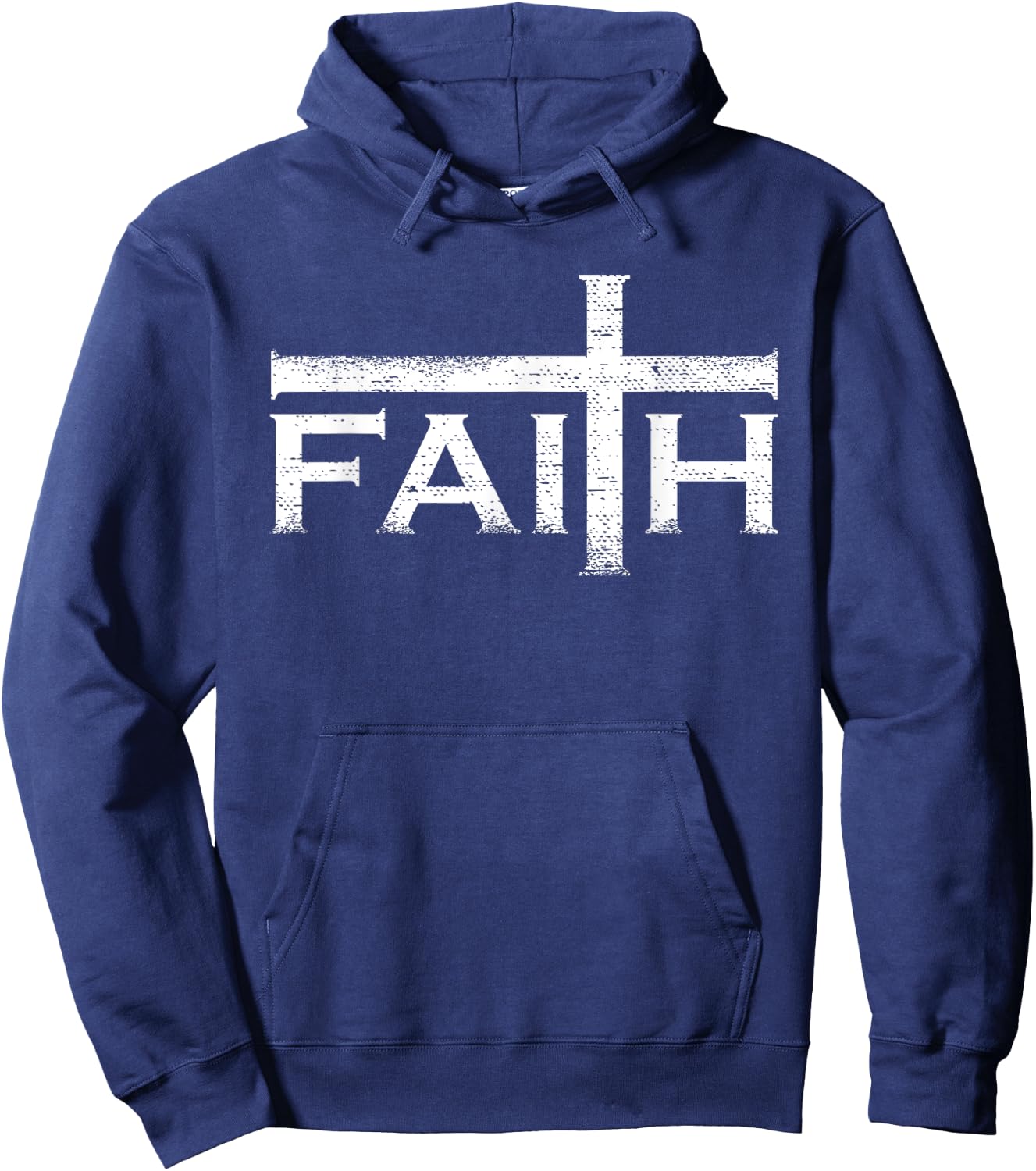 Christian Faith And Cross Jesus Believer Gift Women Hoodie - Hoodie | Navy