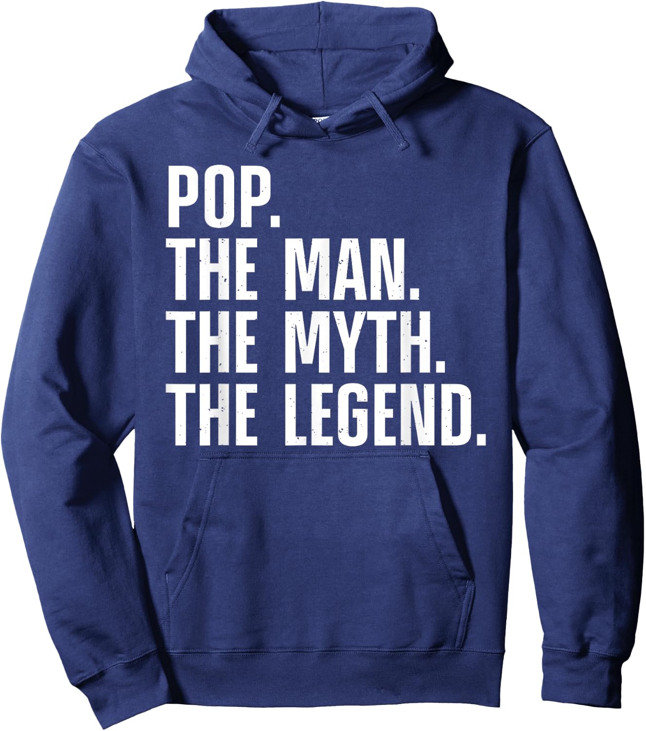 Funny Pop Design For Grandpa Grandfather From Grandkids Pop Hoodie - Hoodie | Navy
