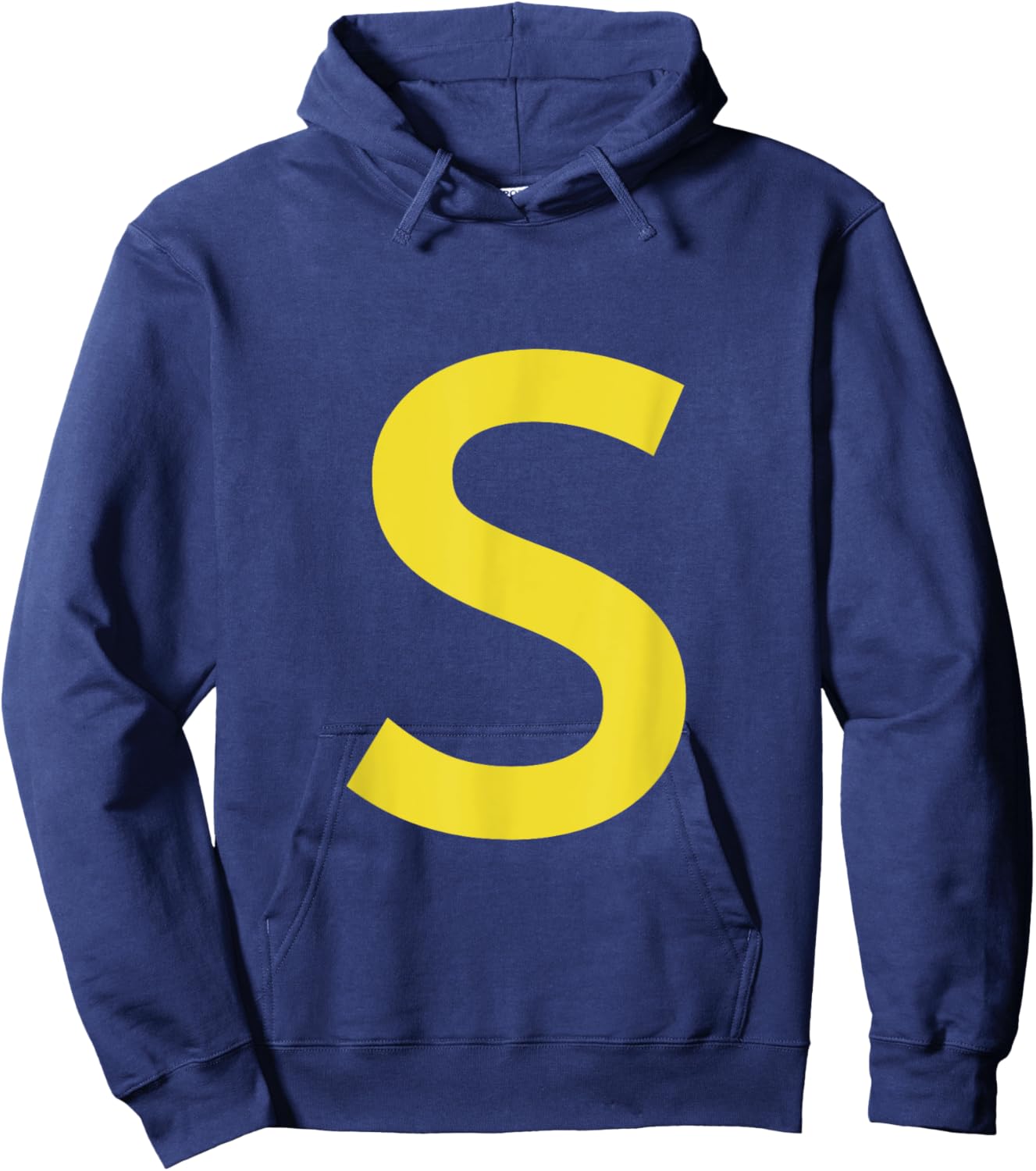 letter S funny chipmunk group matching halloween costume Hoodie - Hoodie | Navy