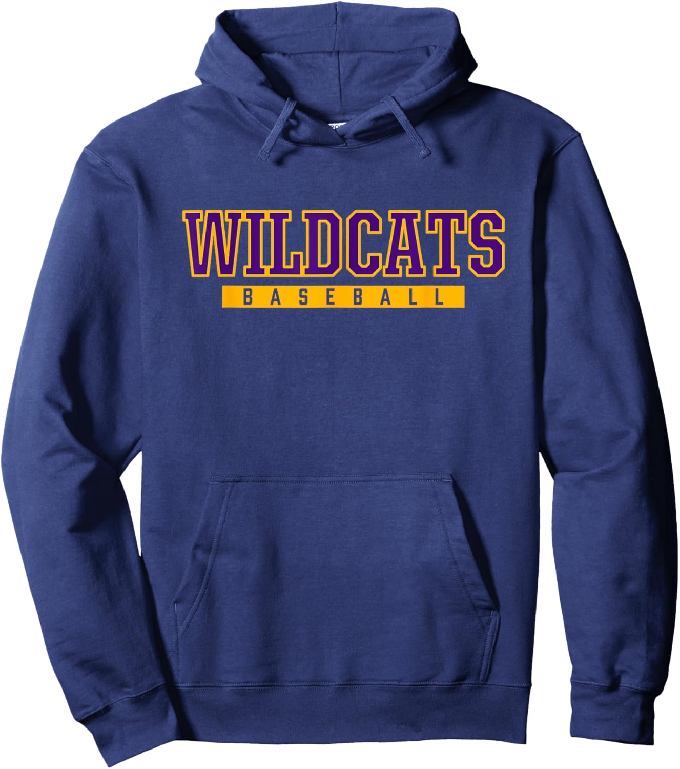 Godley Wildcats Baseball Hoodie - Hoodie | Navy