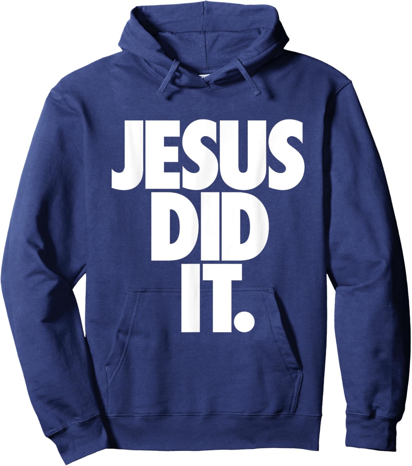 Christian Stuff for Kids Boys Girls Women Men - Jesus Did It Hoodie - Hoodie | Navy