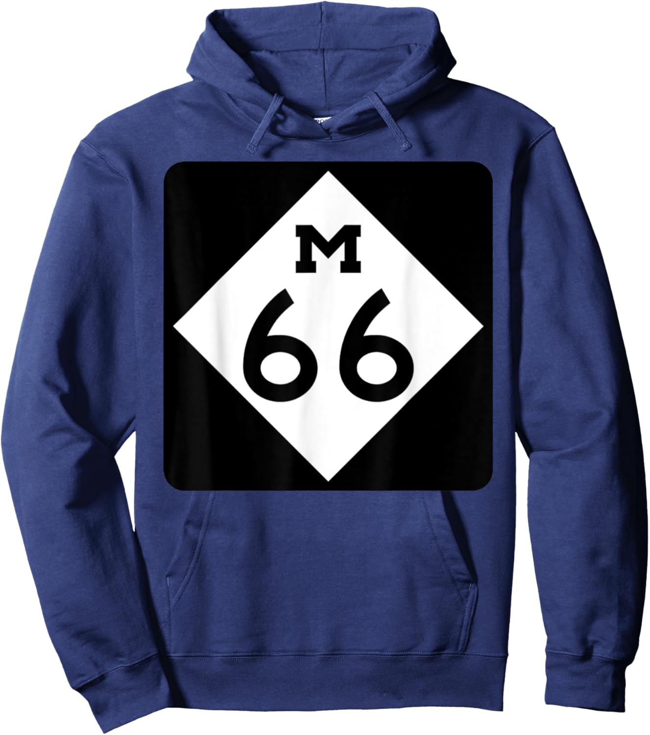 M66 Michigan Nature Lovers NOrthern Michigan UP Hoodie - Hoodie | Navy