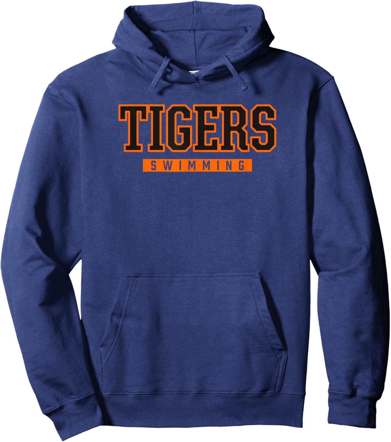 Howard Tigers Swimming Hoodie - Hoodie | Navy