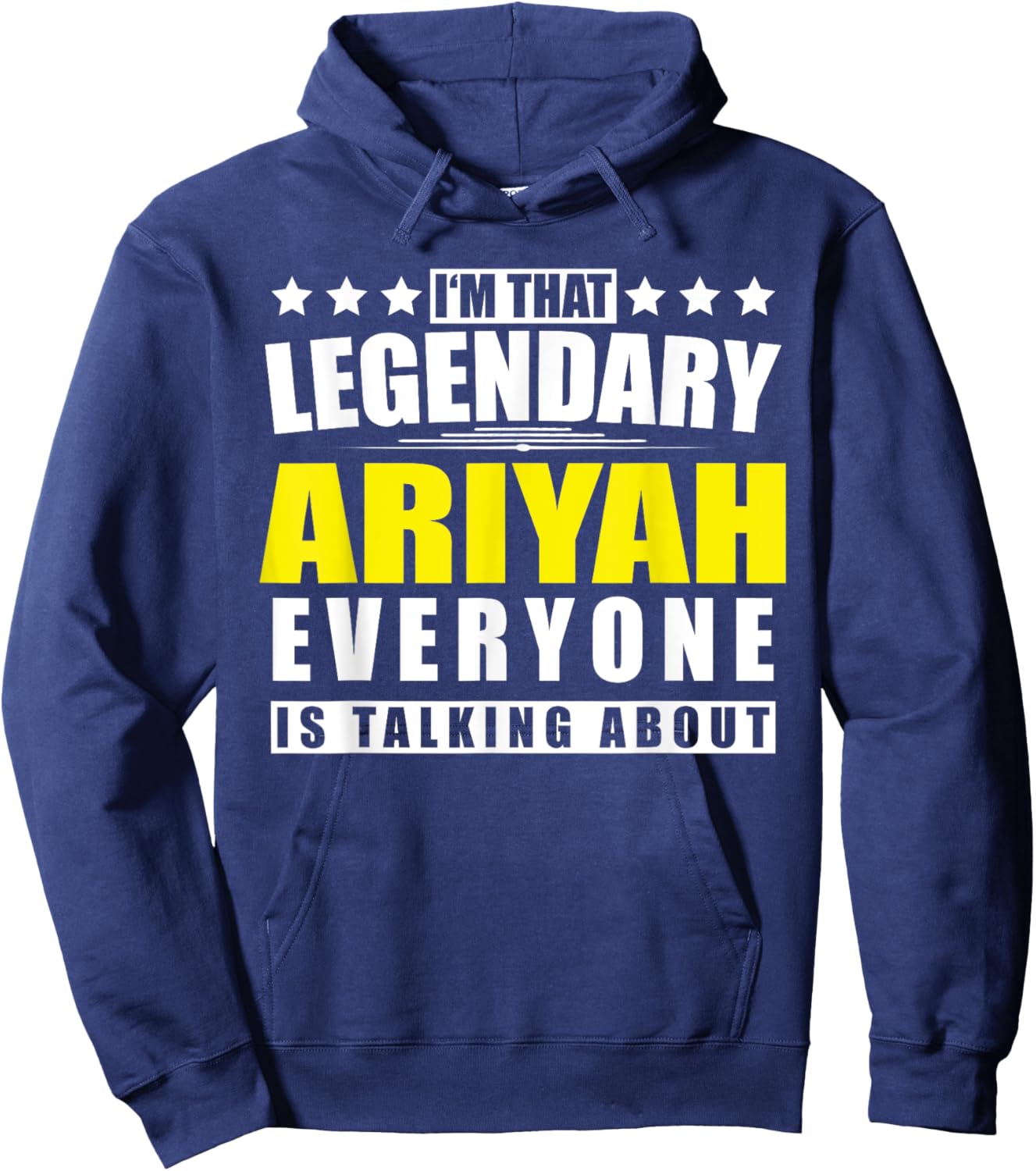Name Ariyah First Name Gifts - Funny Personalized Gift Hoodie - Hoodie | Navy