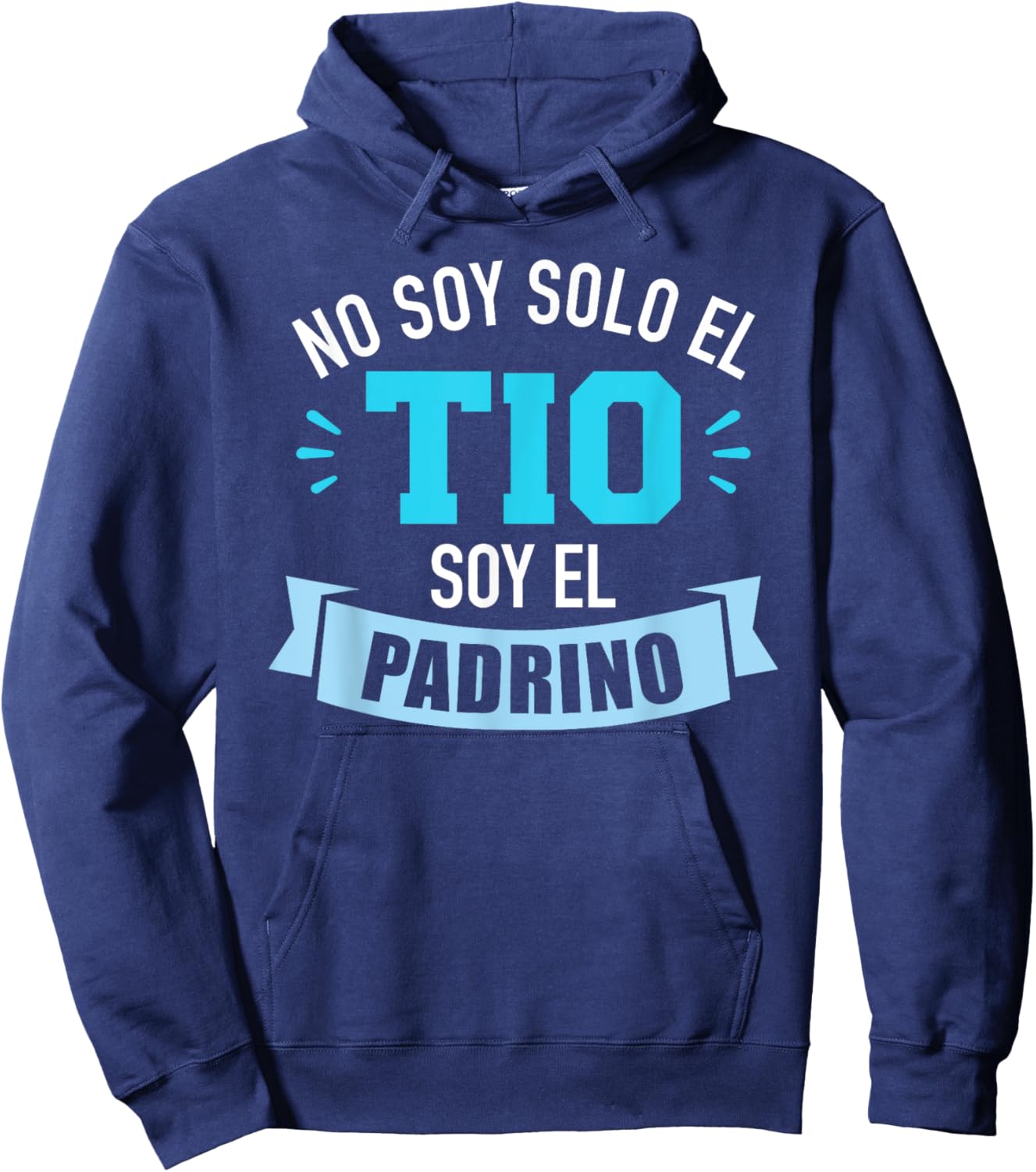 No soy solo el tio soy el padrino Hoodie - Hoodie | Navy