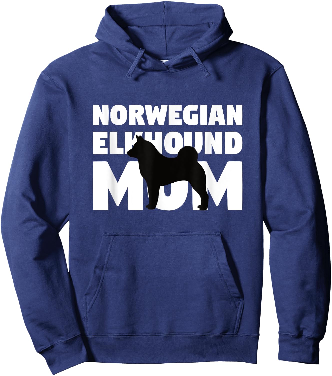 Norwegian Elkhound Gift Dog Mother Norwegian Elkhound Mom Men Women Girls Kids Hoodie - Hoodie | Navy