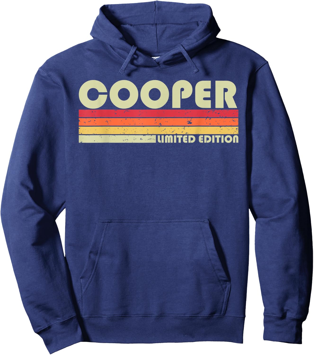 COOPER Gift Name Personalized Funny Retro Vintage Birthday Hoodie - Hoodie | Navy
