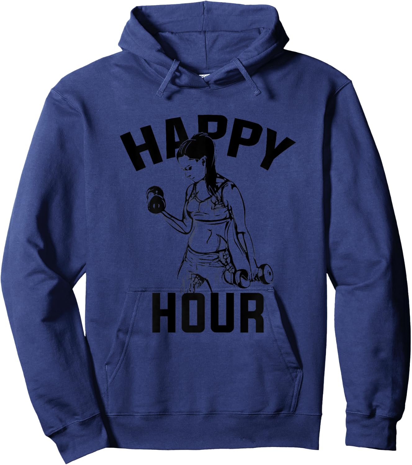 Cool and Funny Fitness Gym Workout - Personal Trainer Hoodie - Hoodie | Navy