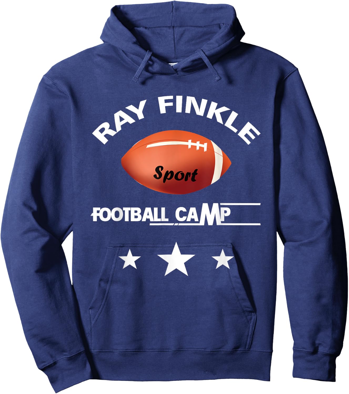 Ray Finkle Football Camp Shirt Funny Football Laces Out Hoodie - Hoodie | Navy