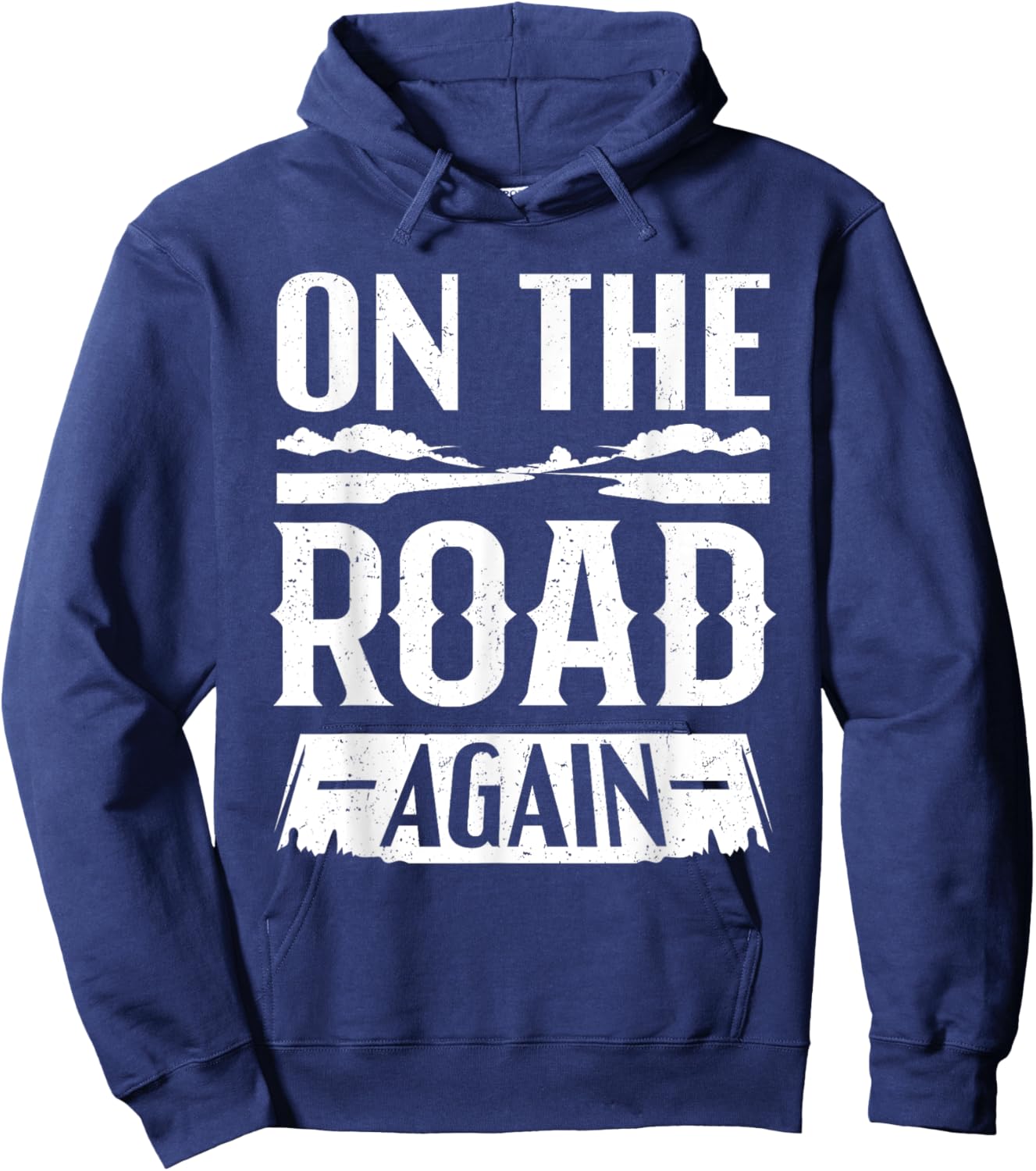 Road Tripping Gifts - On The Road Again Hoodie - Hoodie | Navy