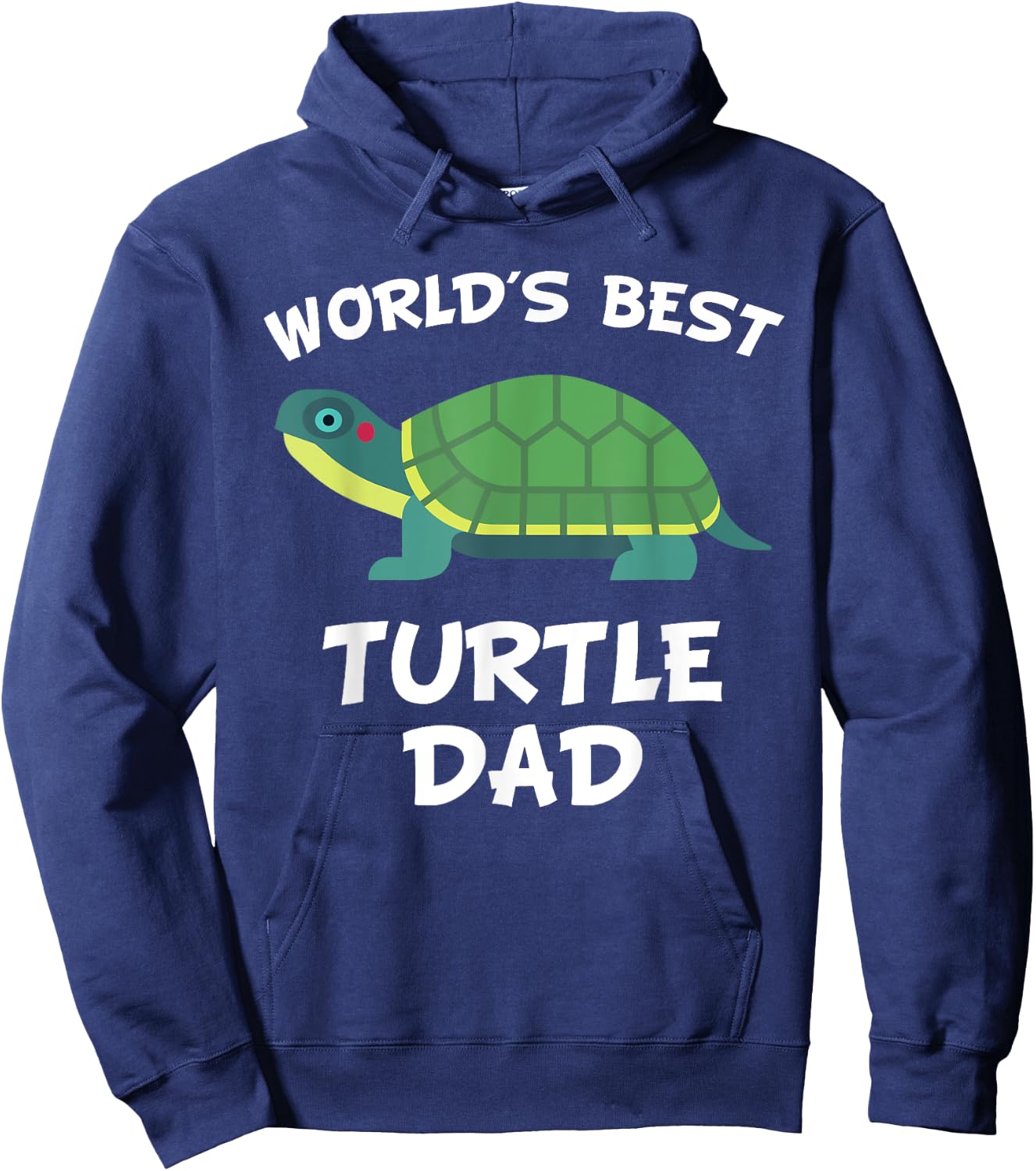 World's Best Turtle Dad Turtle Owner Hoodie - Hoodie | Navy