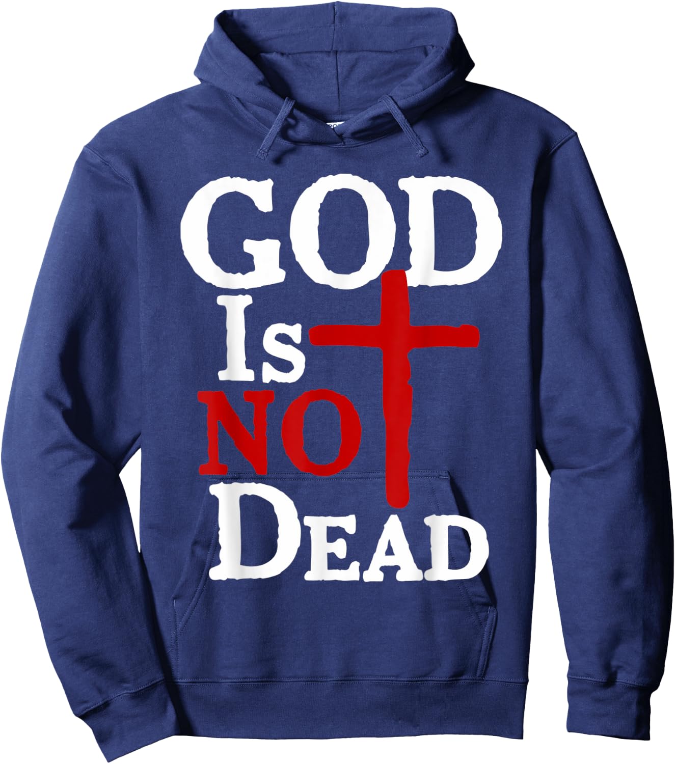 God Is Not Dead Jesus Christ Faith Religious Christian Hoodie - Hoodie | Navy