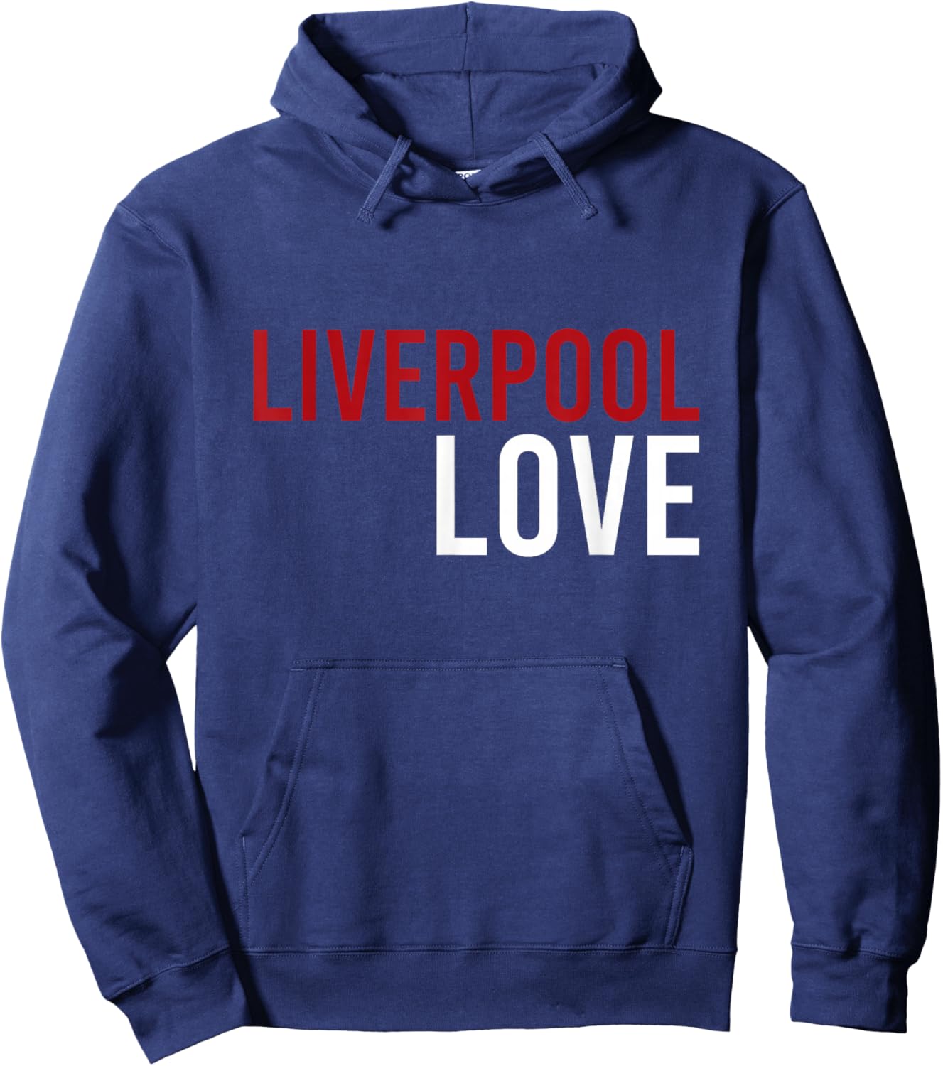Grobritannien Stadt Spruch Geschenkidee Liverpool England Fans , -Adults, Black, Small, Short Sleeve Hoodie - Hoodie | Navy
