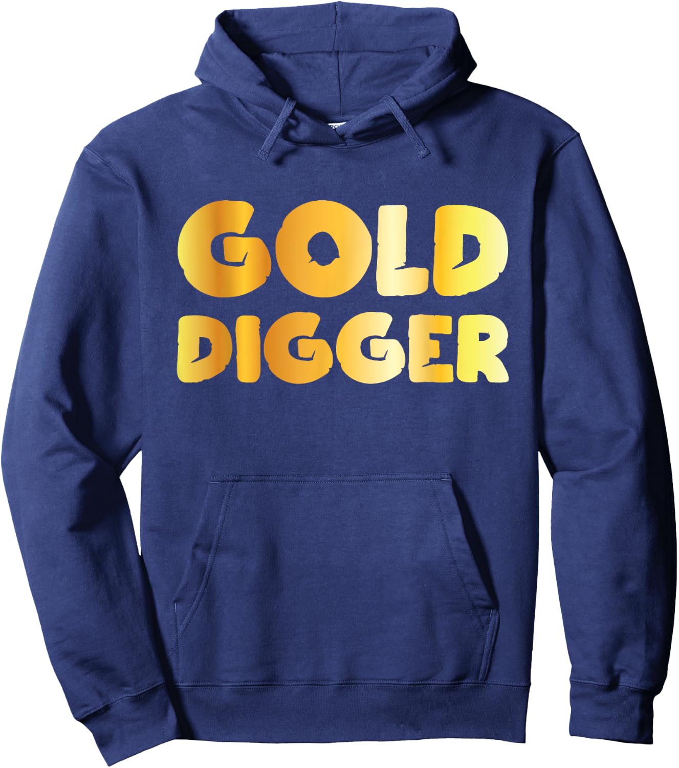 Gold Digger Geologist Pun Geology Geek Funny Costume Hoodie - Hoodie | Navy