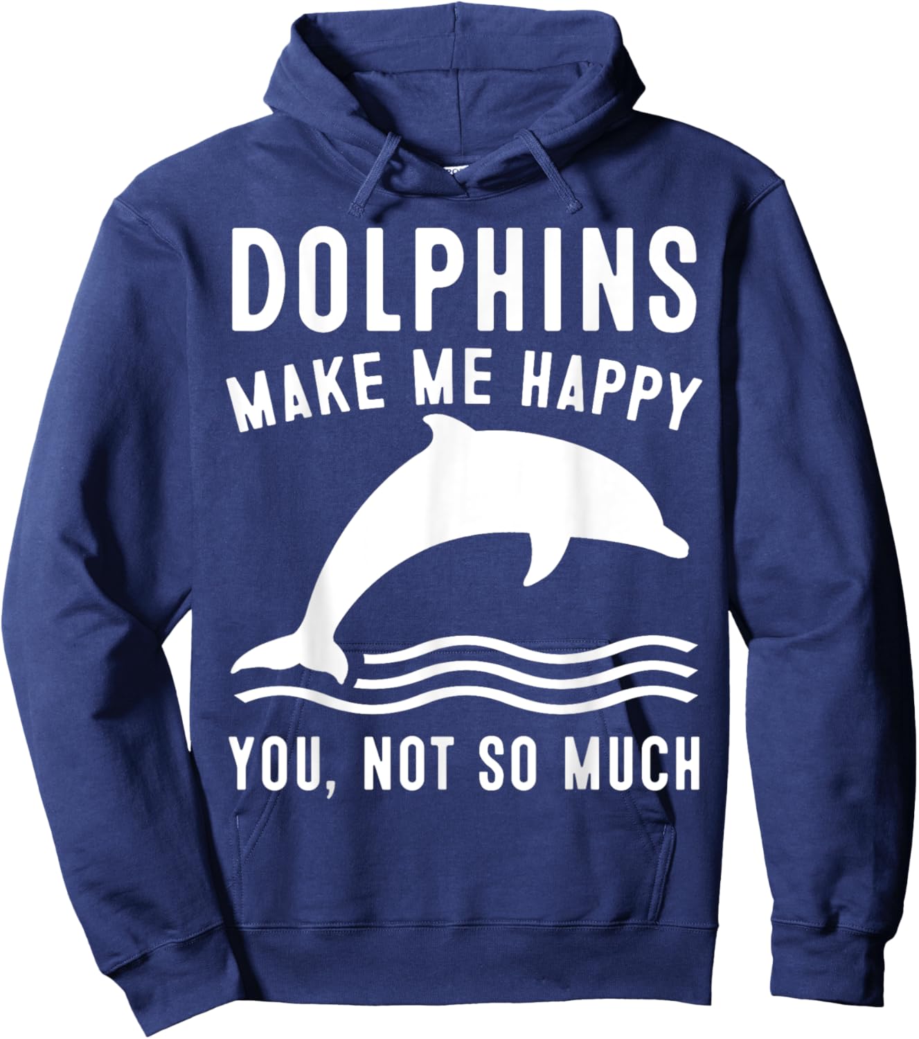 Dolphin Design Women Dolphin Themed Dolphin Lover Hoodie - Hoodie | Navy
