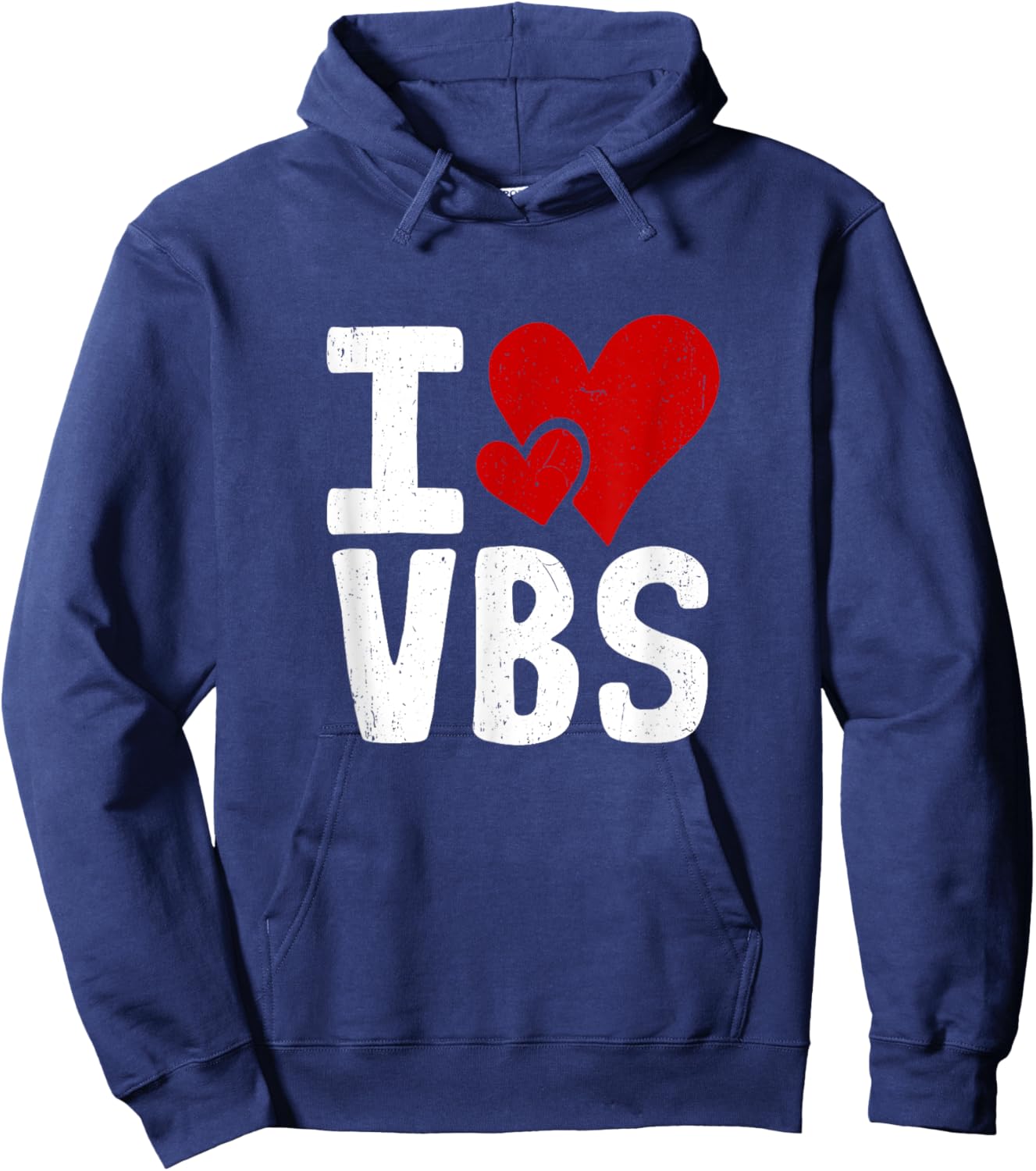 VBS I Love Vacation Bible School Christian VBS Church Jesus Hoodie - Hoodie | Navy