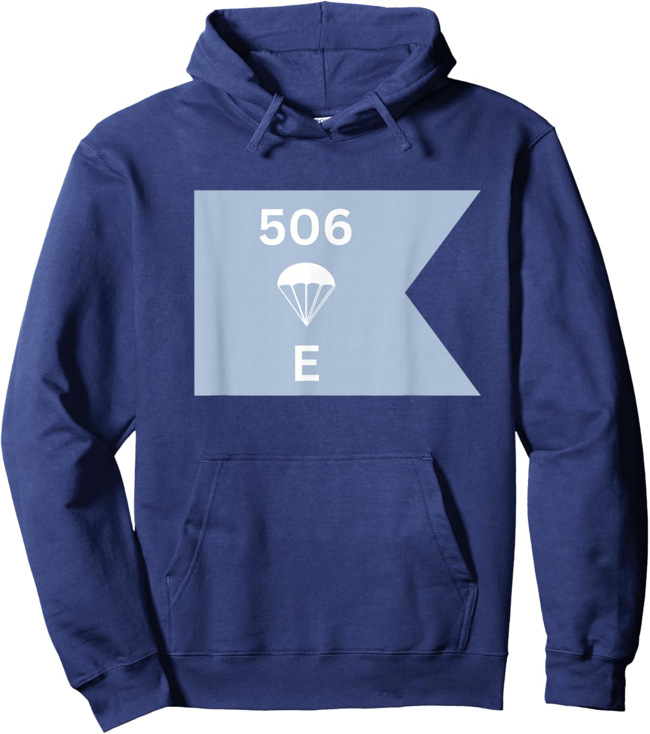 Easy Company Flag Shirt 506 WW2 Military Flag Hoodie - Hoodie | Navy
