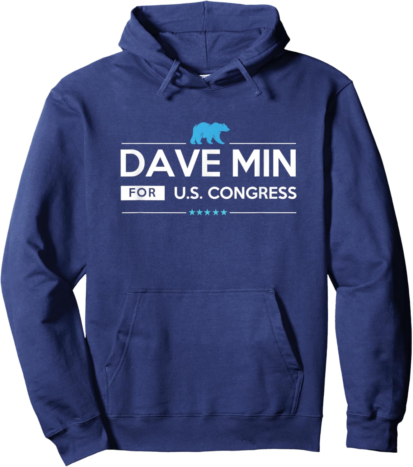 Dave Min California 47th District for Congress CA47 2026 Hoodie - Hoodie | Navy