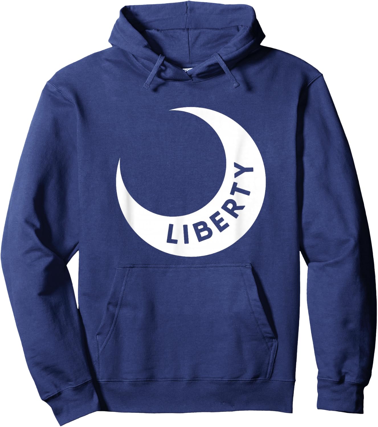 fort Moultrie liberty American revolutionary war flag Hoodie - Hoodie | Navy