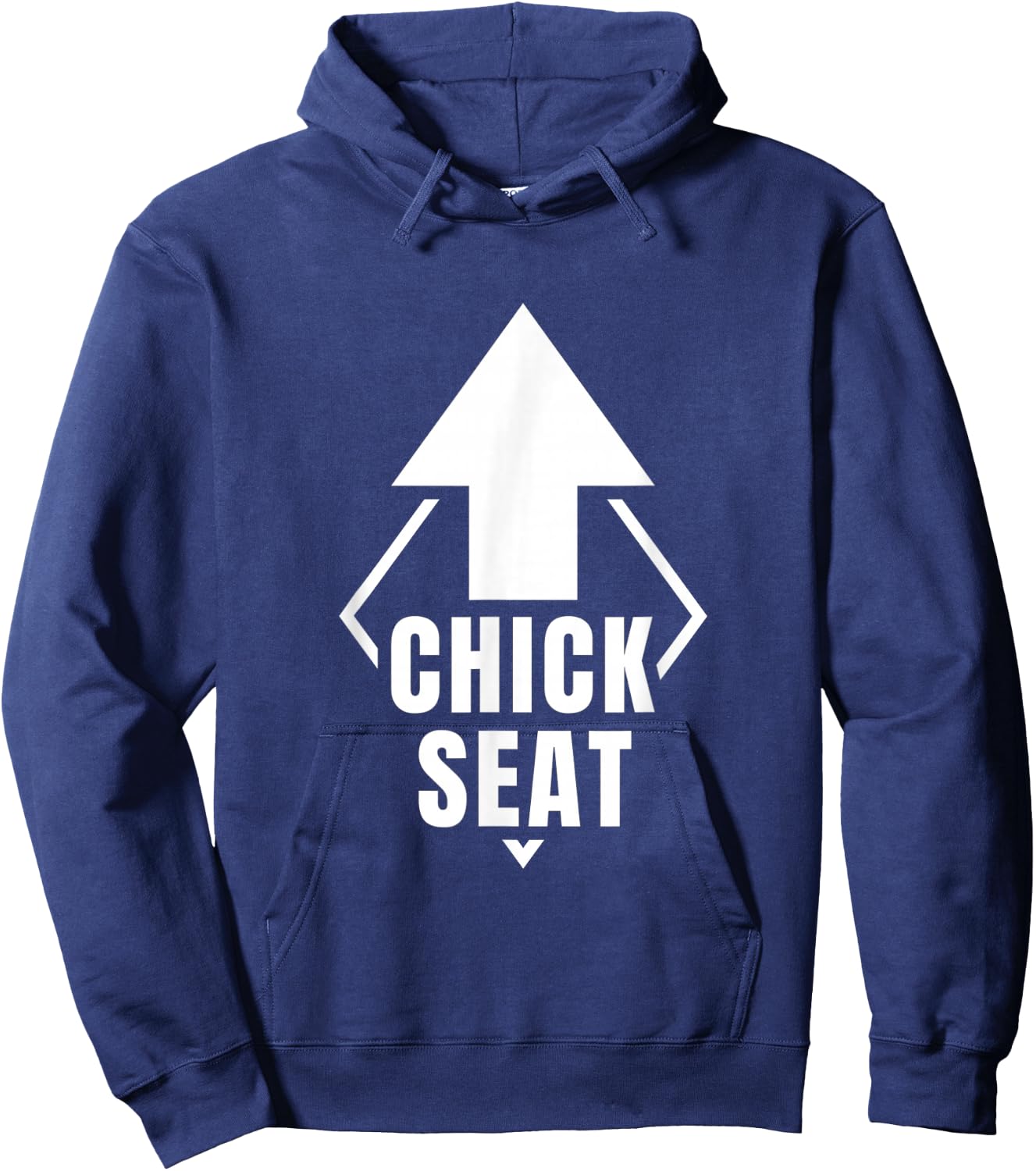 Chick Seat any girlyoung woman Hoodie - Hoodie | Navy