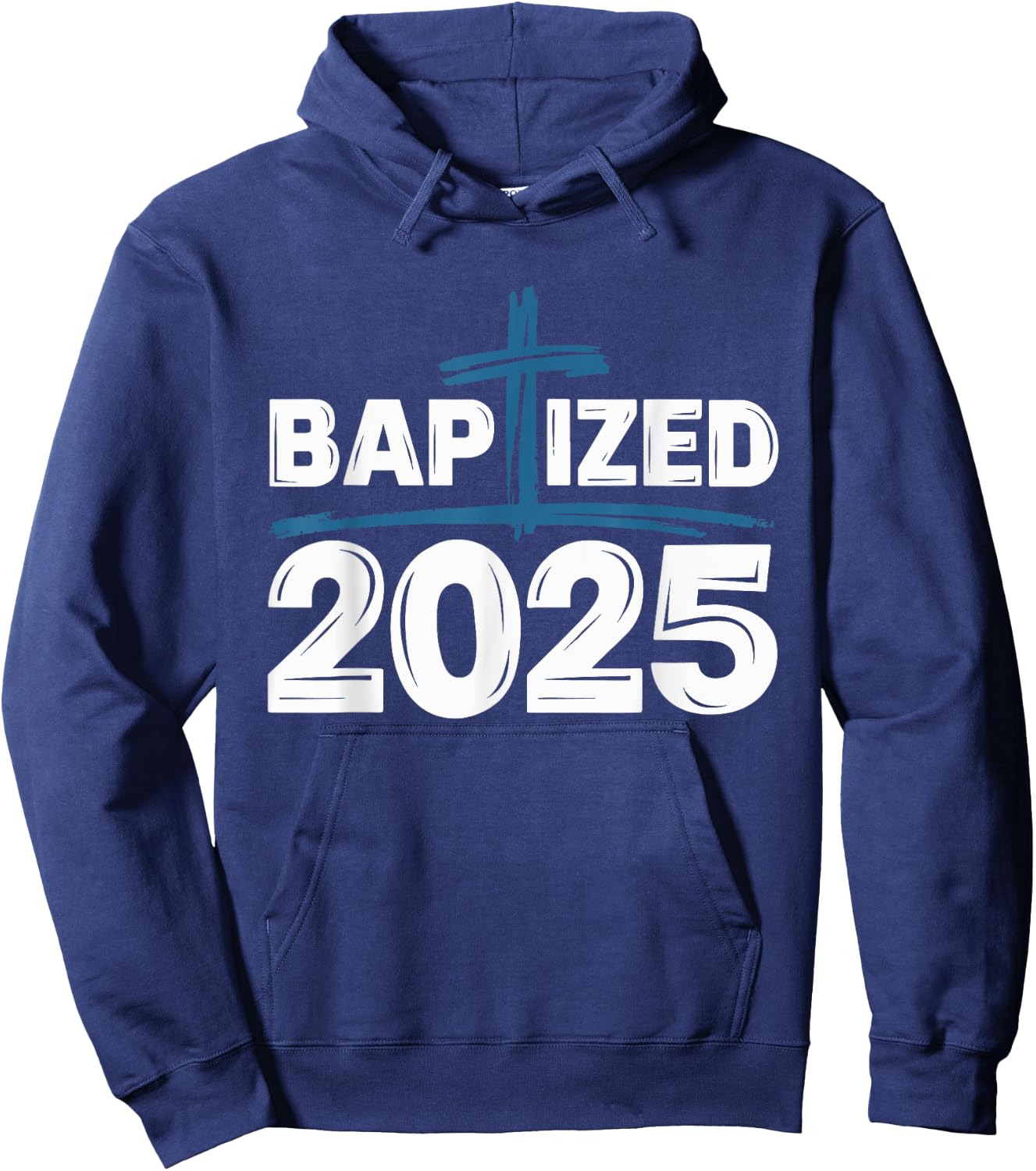Baptized 2025 Hoodie - Hoodie | Navy
